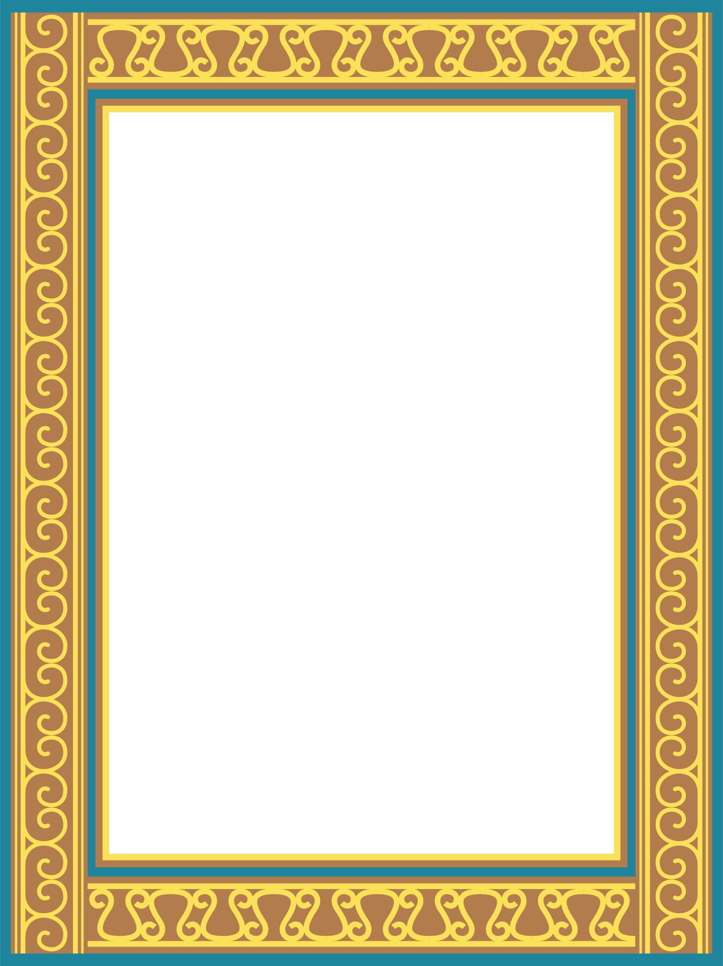 Printable 4X6 Picture Frame Borders