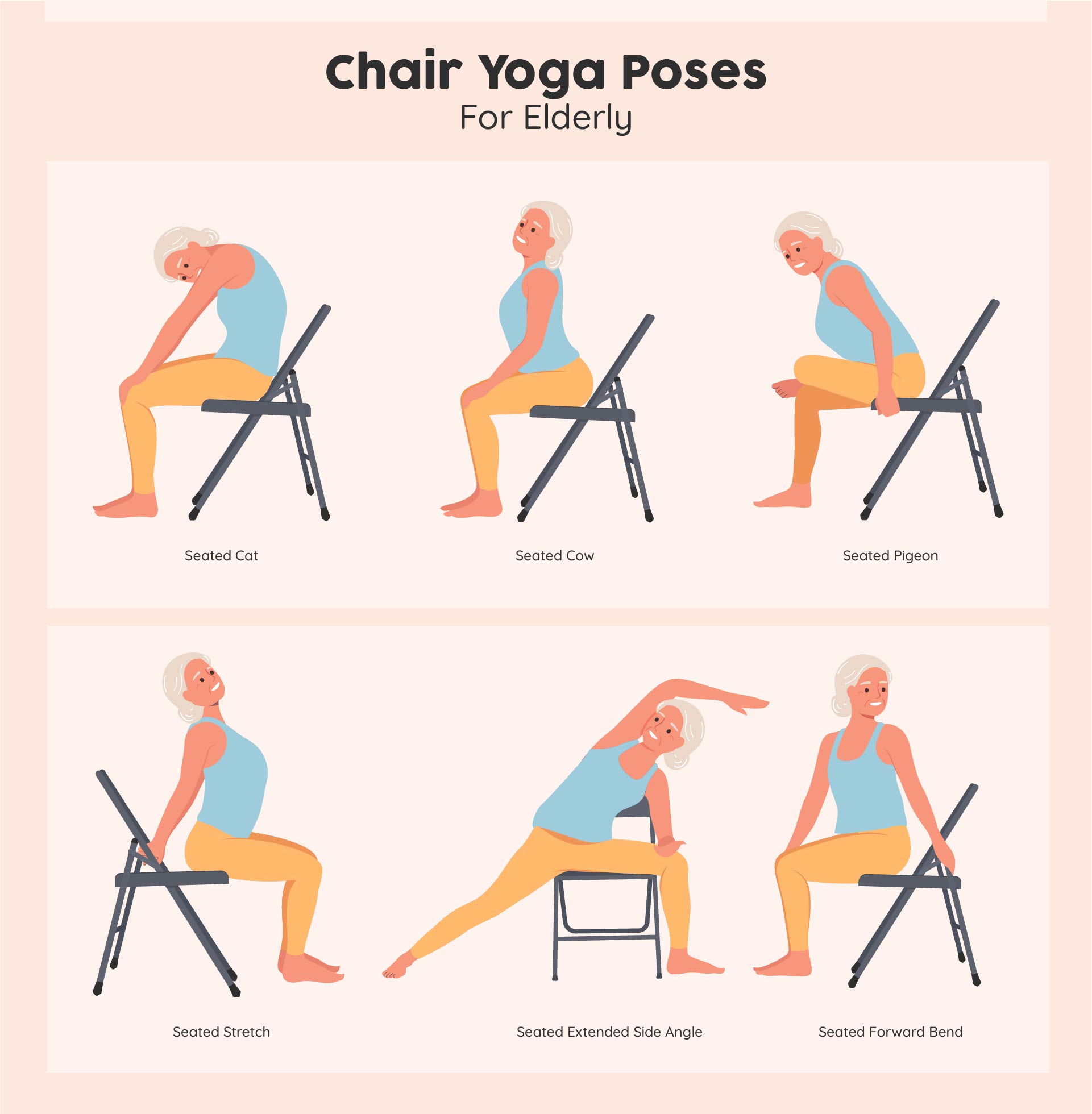 8 Best Images of Printable Senior Chair Exercises - Senior Chair Yoga ...