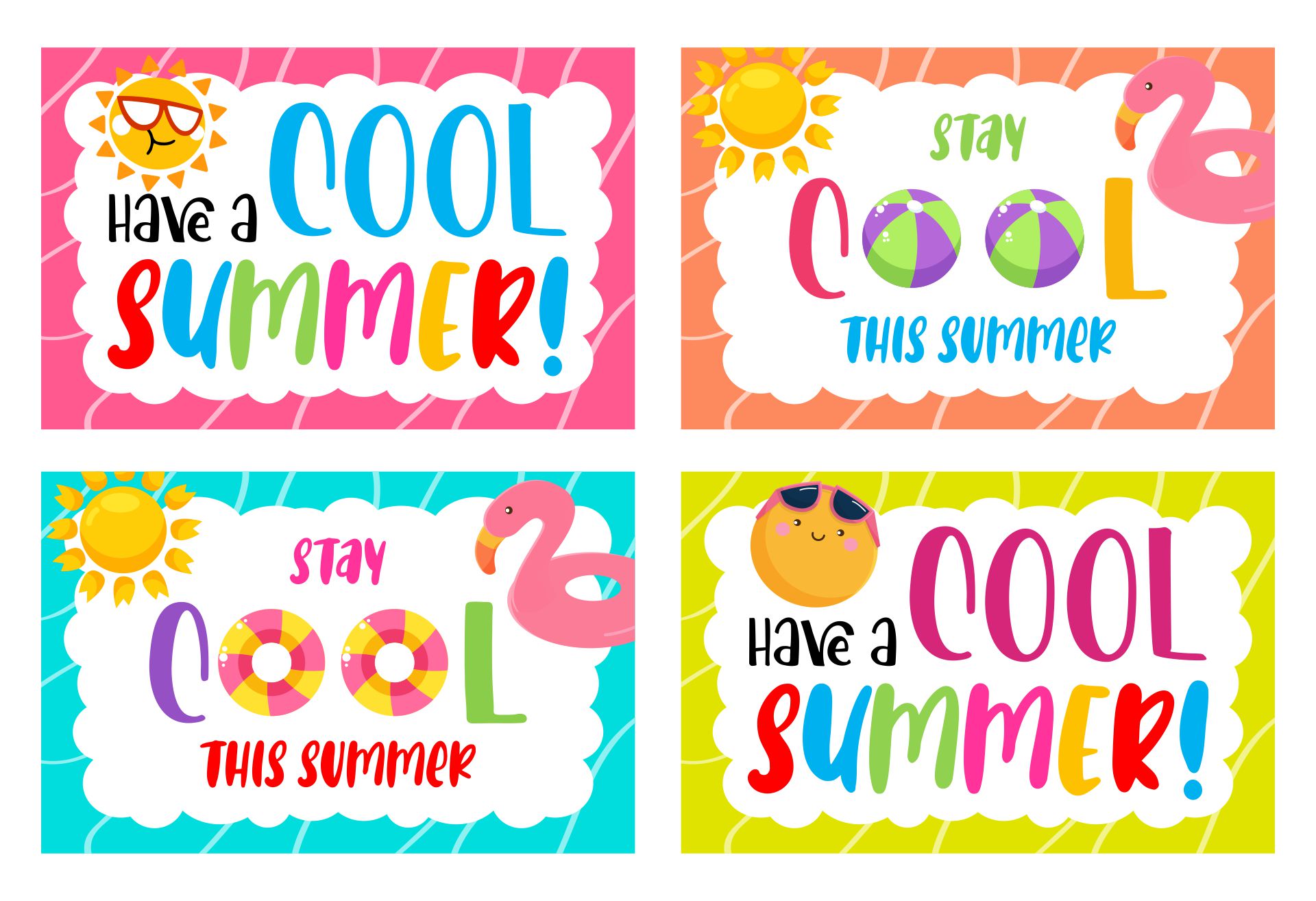 Stay Cool This Summer Printable