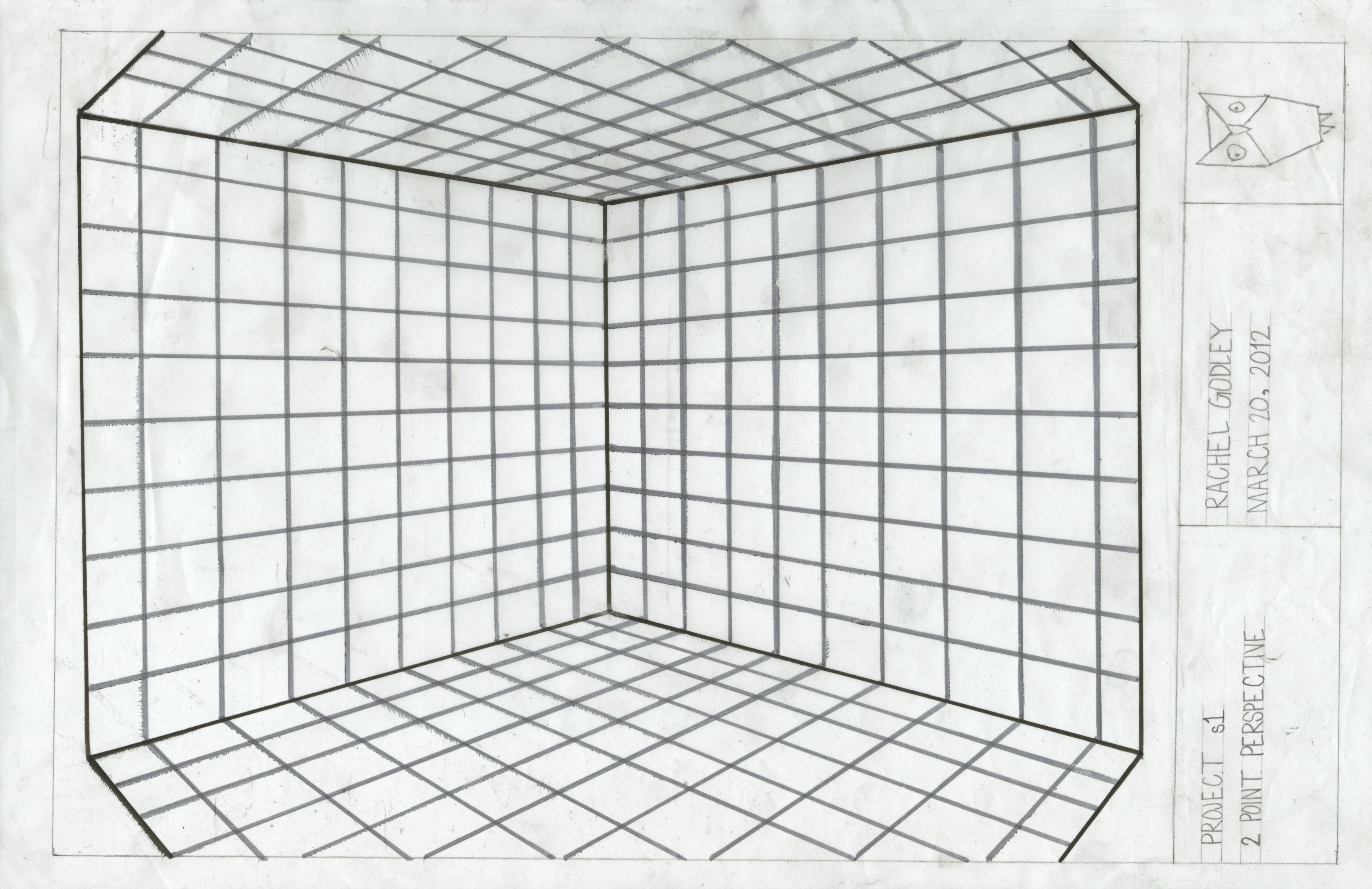 Perspective Drawing Grids Printable