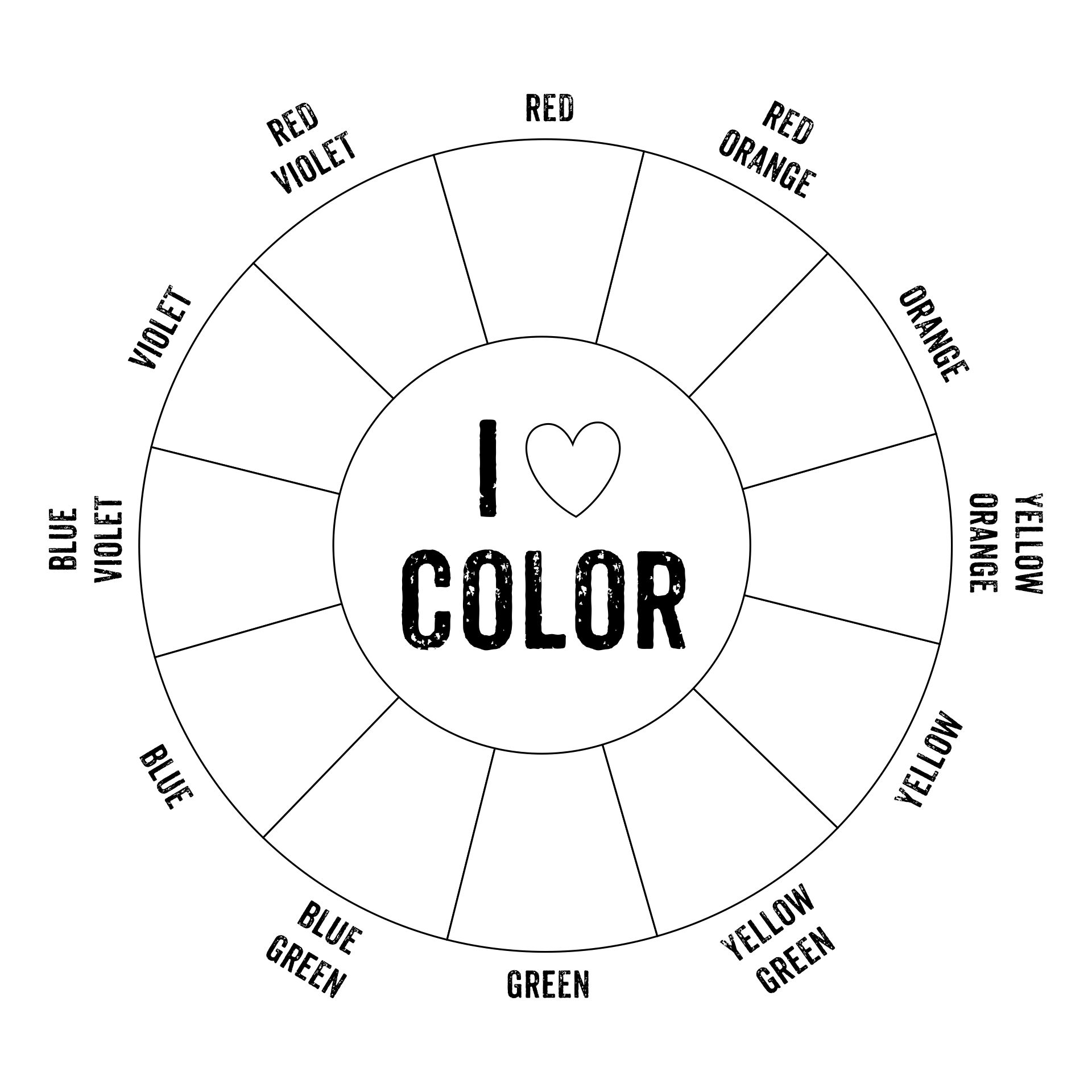 Color Wheel Worksheet Printable 403946 