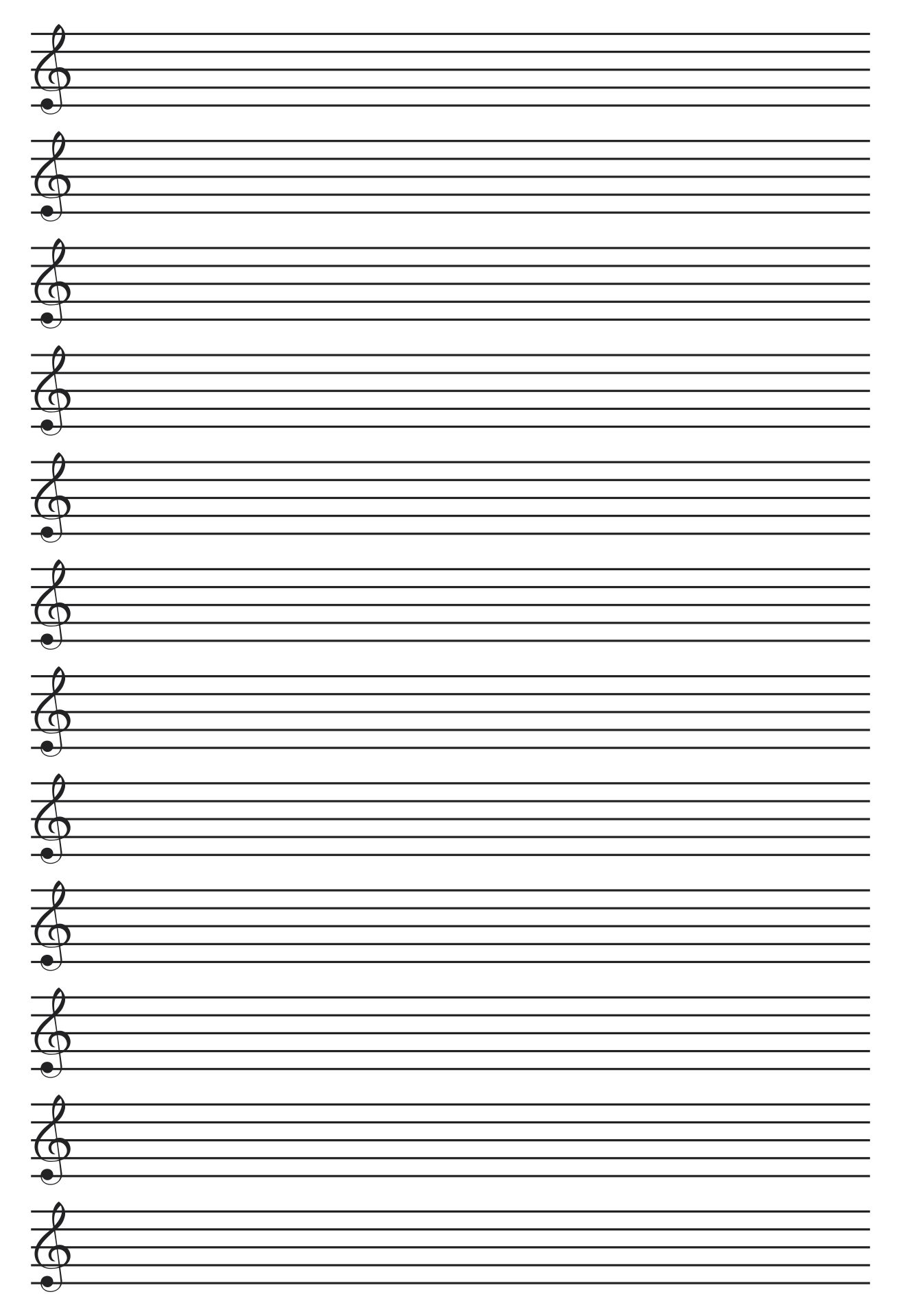 Printable Blank Note Sheets
