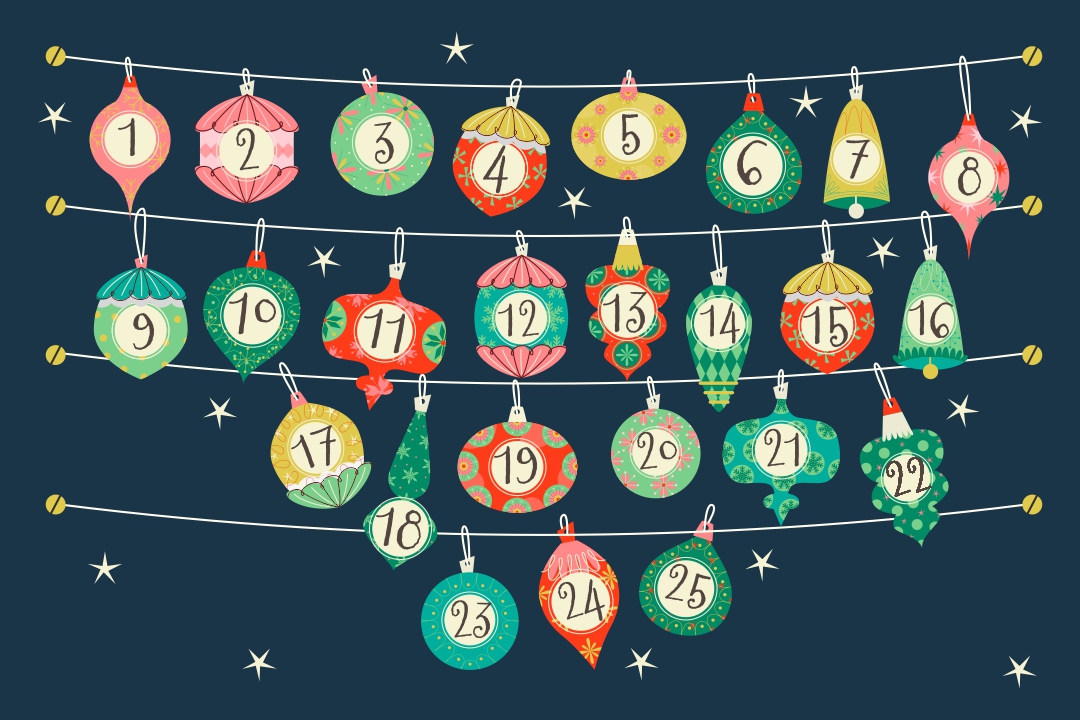 15 Best Free Printable Christmas Calendar Numbers PDF for Free at