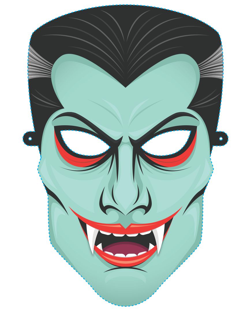 7 Best Images of Halloween Mask Printable Templates - Halloween Mask ...