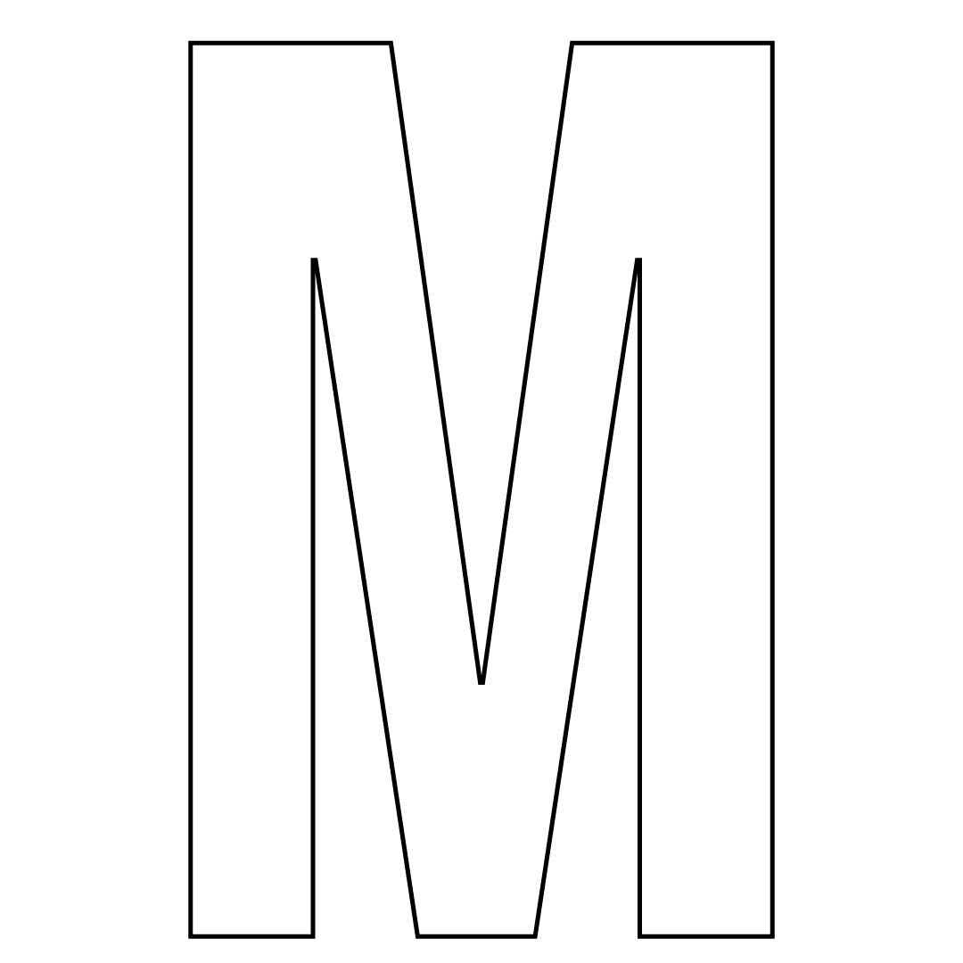 Letter M Printable