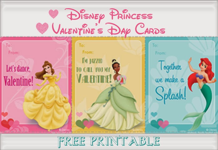 Disney Princess Cards Printable Free