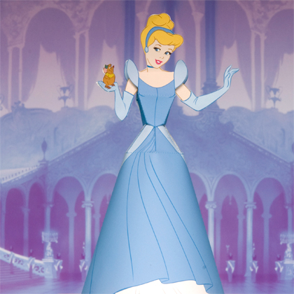 Disney Princess Cinderella Paper Doll Printable