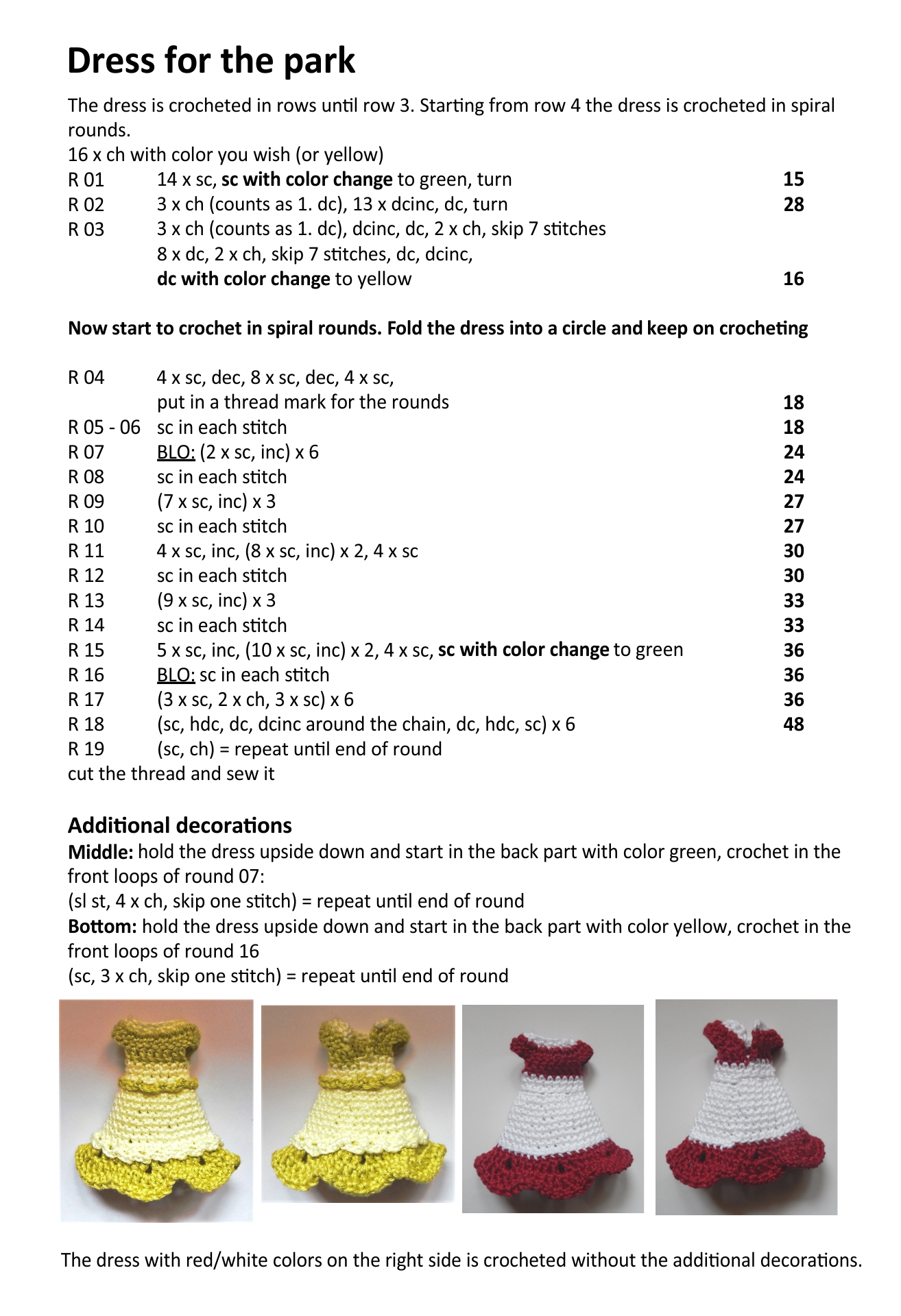 Crochet Doll Patterns  Printable