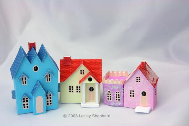 Printable Miniature Houses