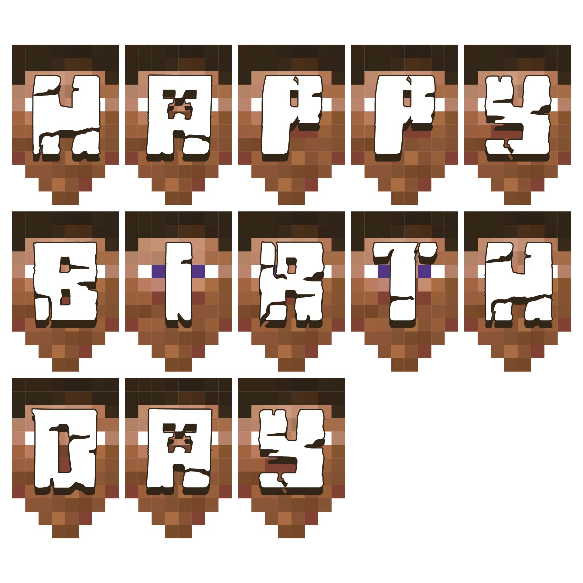 Minecraft Happy Birthday Banner Printable