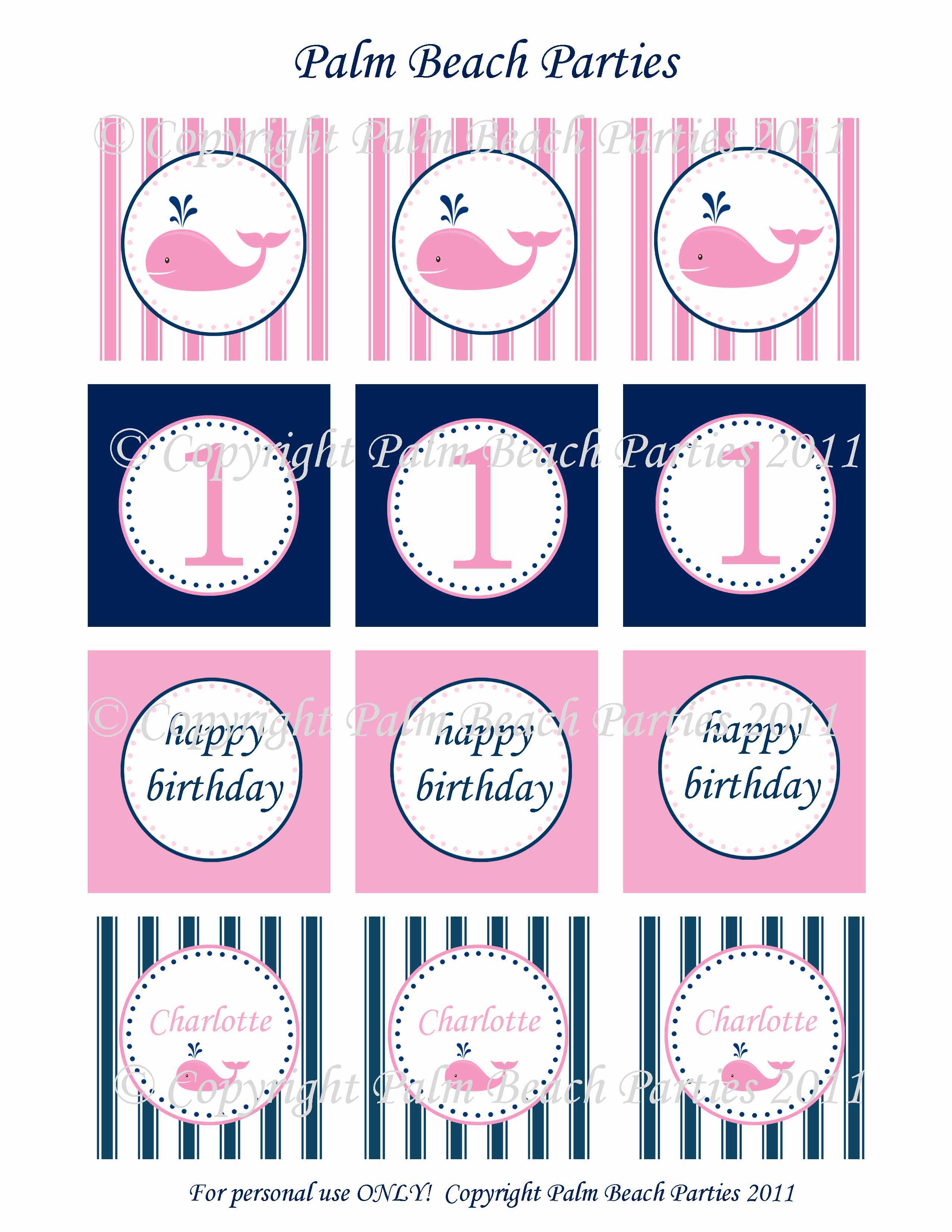 Nautical Party Printables Free