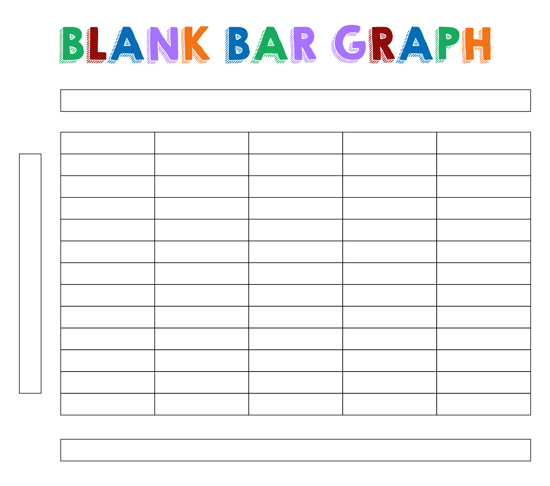 4 Best Printable Blank Data Charts Printablee Com