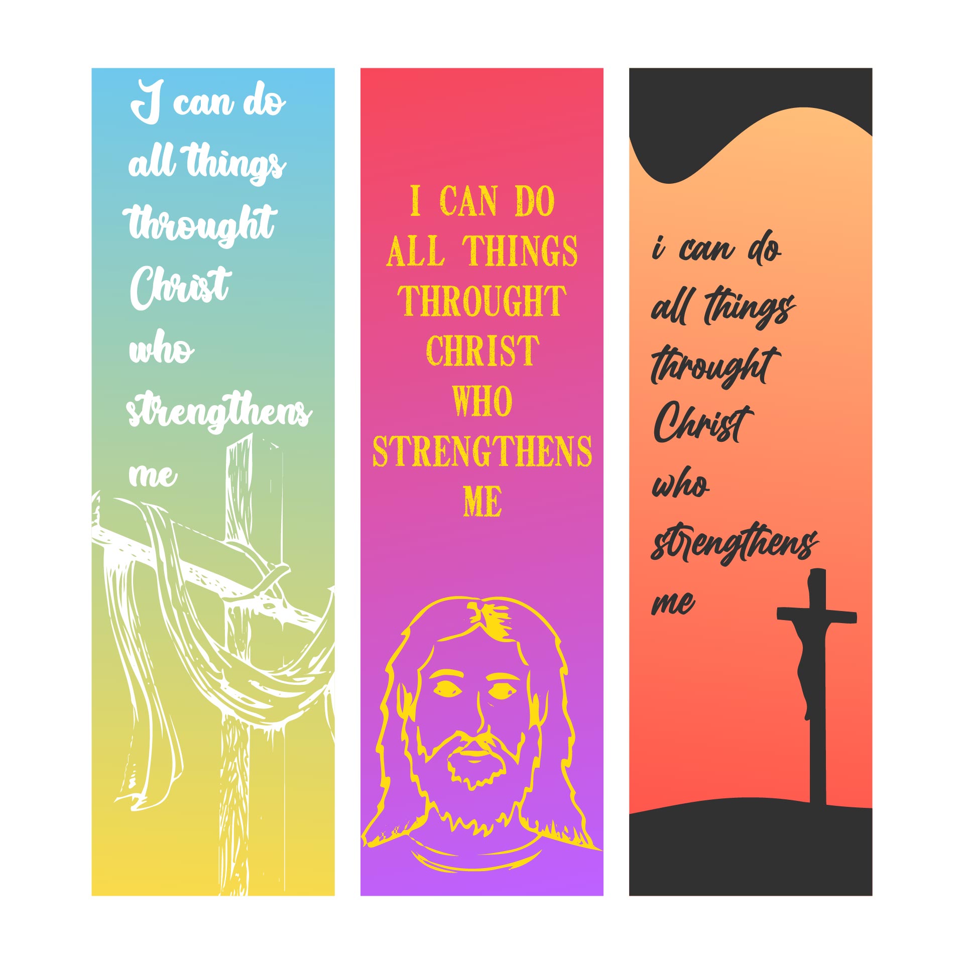 10 Best Printable Bible Verse Bookmarks Printablee