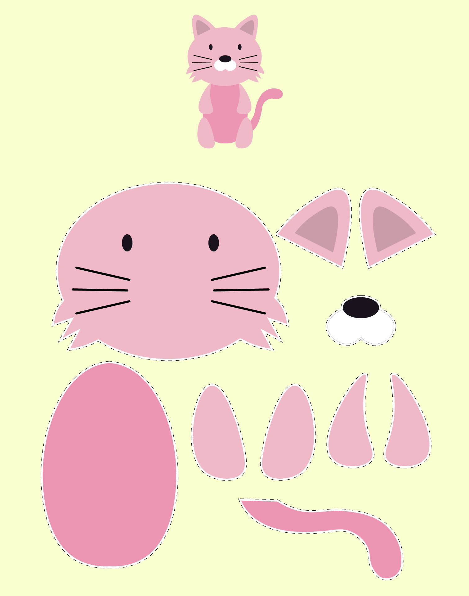 14 Best Free Printable Sewing Patterns Cat