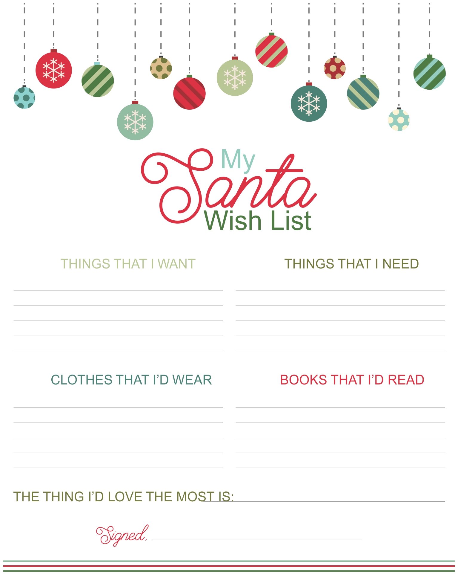 6-best-printable-christmas-gift-wish-list-printablee