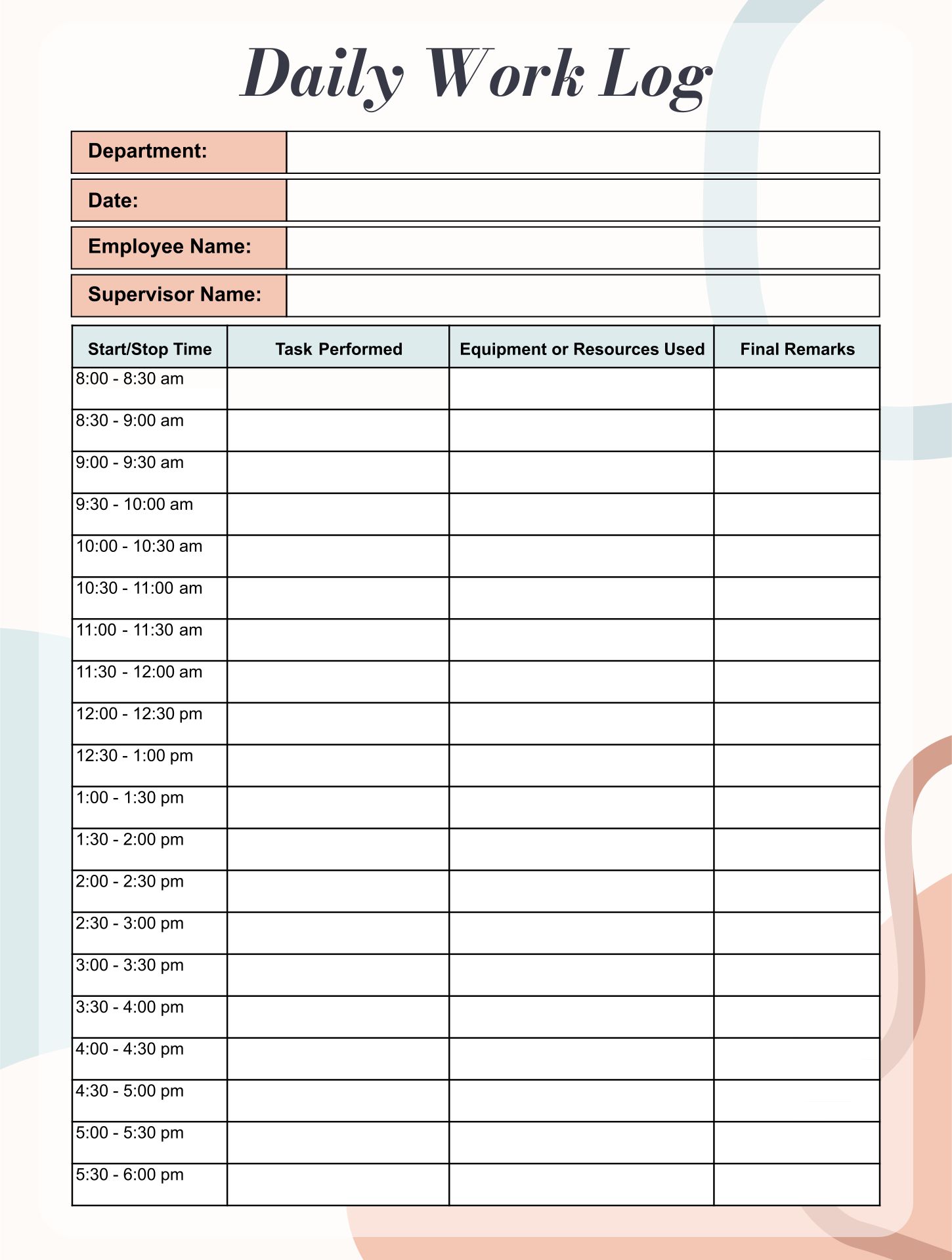 10 Best Diabetic Food Log Sheets Printable PDF For Free At Printablee