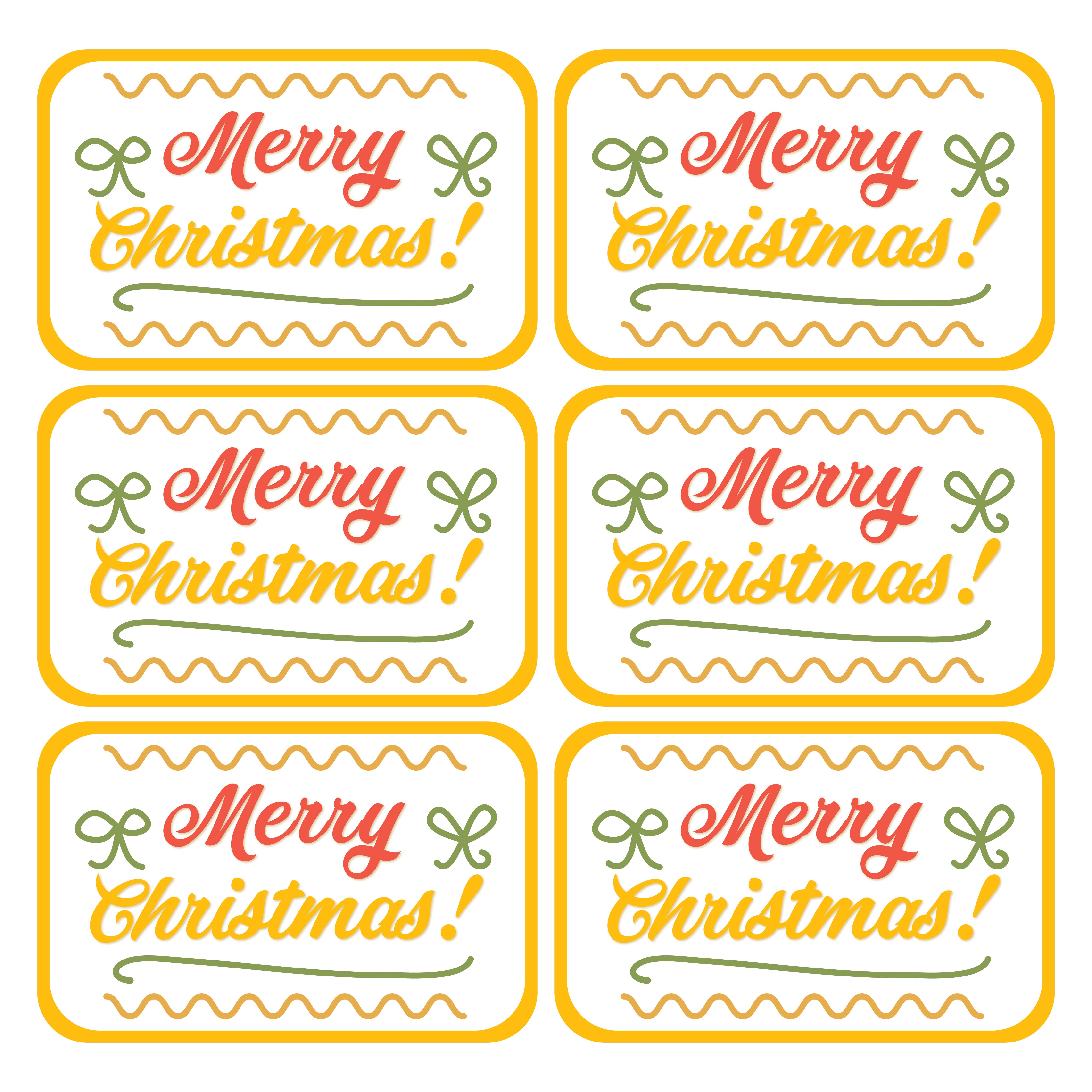 Printable Gift Tags