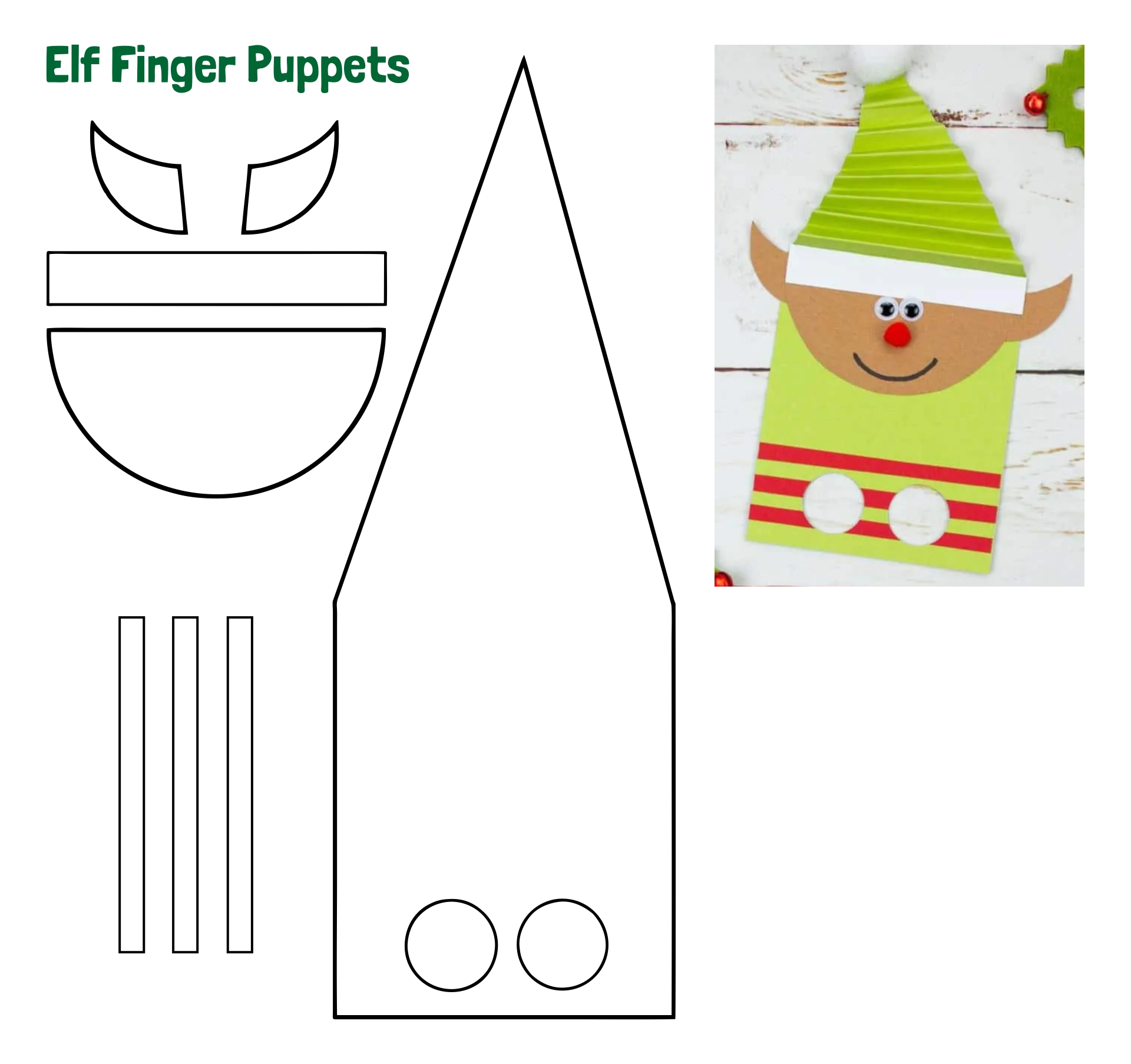 Christmas Paper Craft Printables