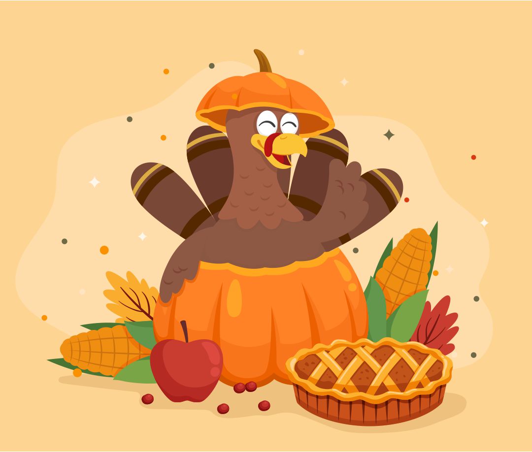 Free Printable Thanksgiving Cartoon Clipart | Tooth the Movie
