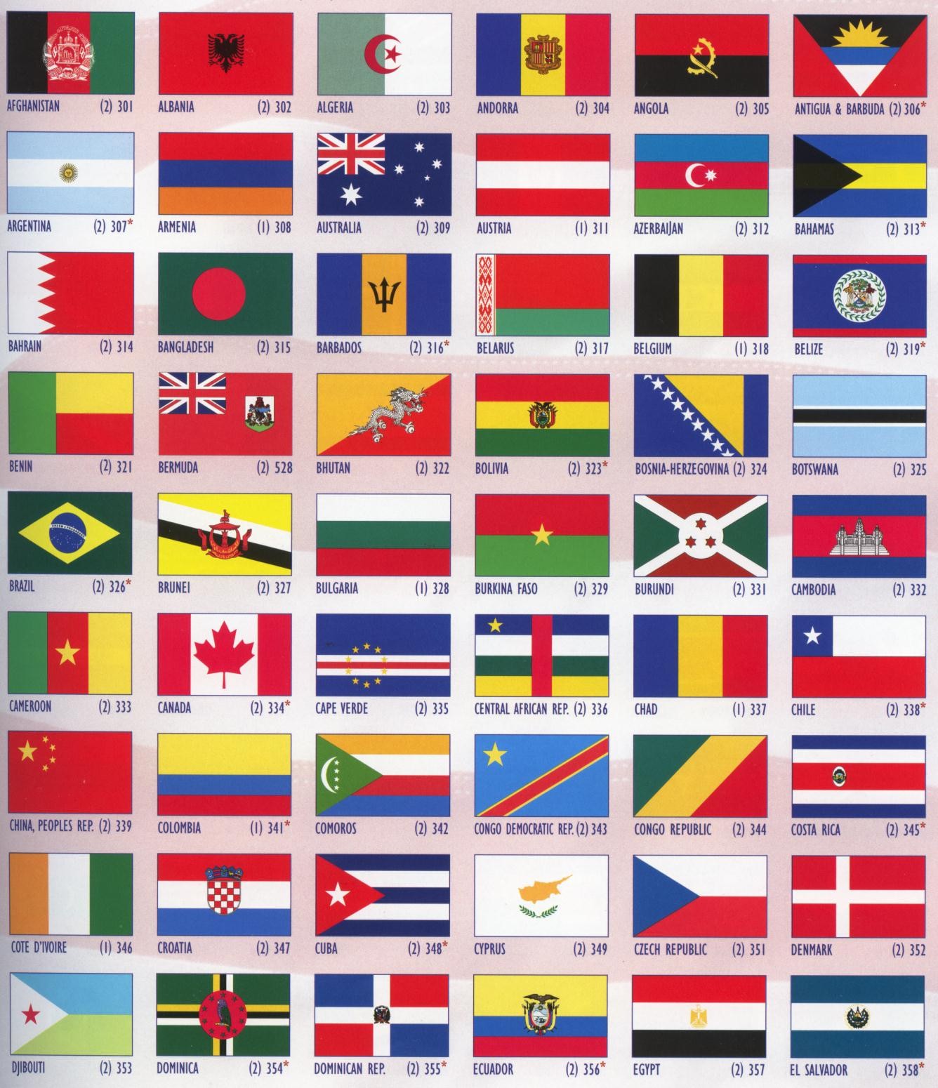 6 Best Images of International Flags Printable Pages - Printable World ...