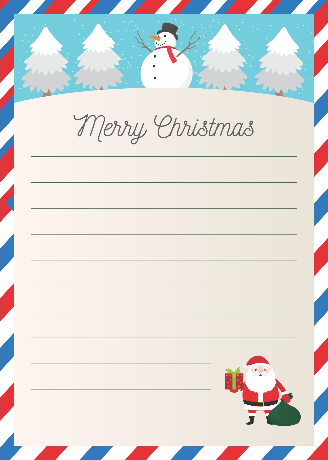 Free Printable Christmas Notes
