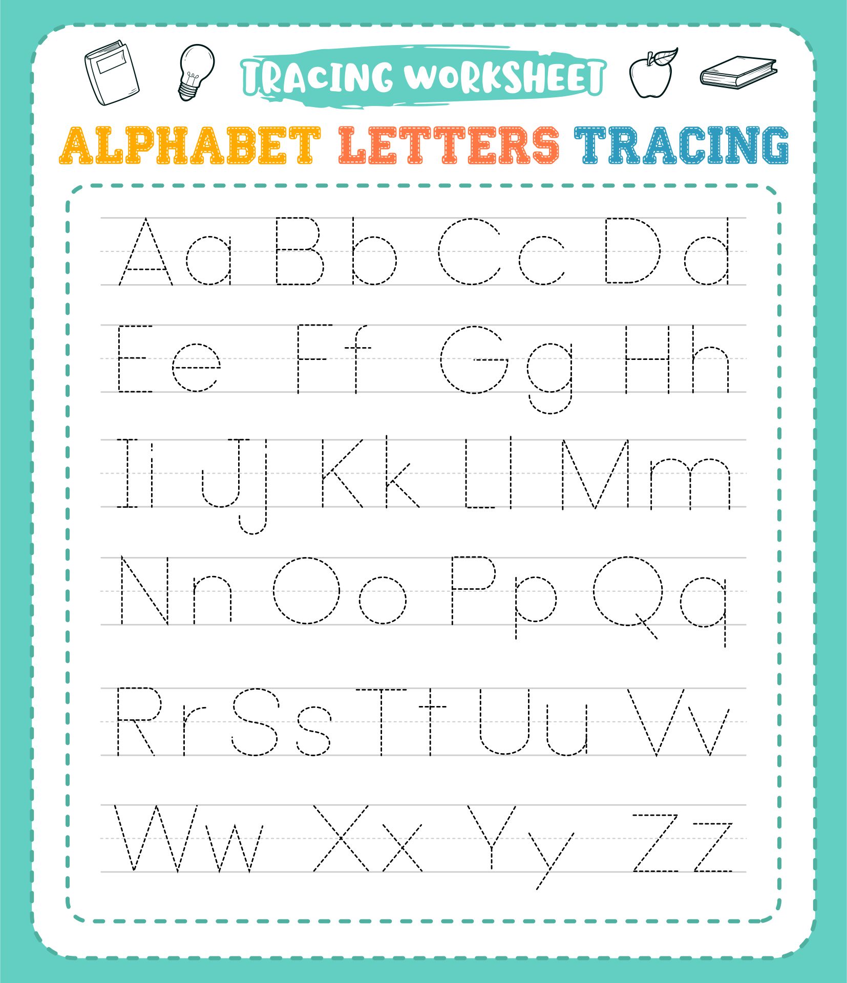9 Best Images of Free Printable Alphabet Worksheets Kindergarten ...