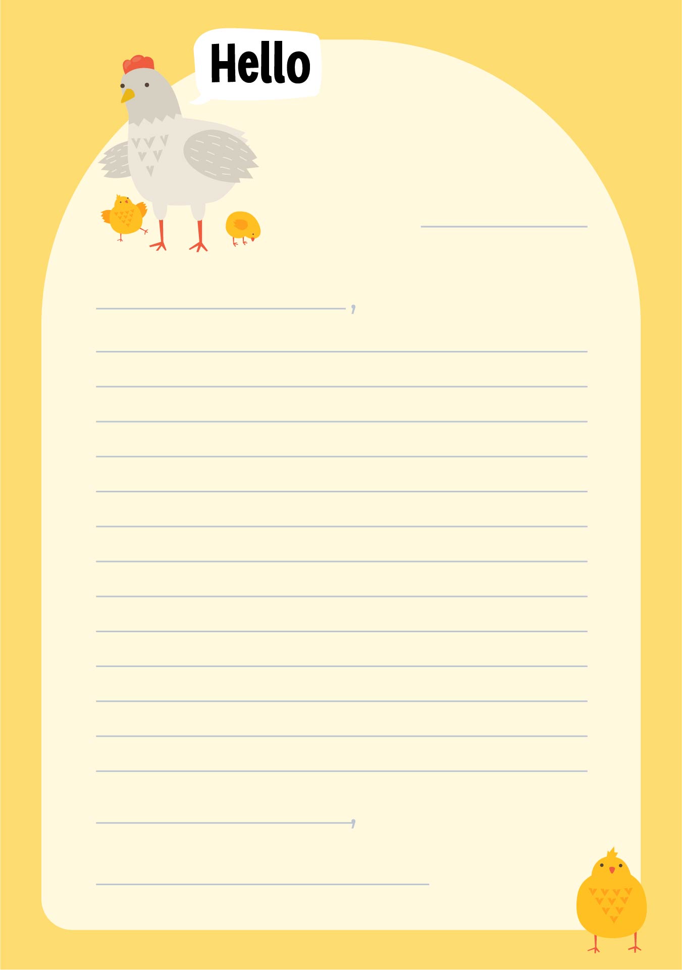 Letter Templates Free Printable