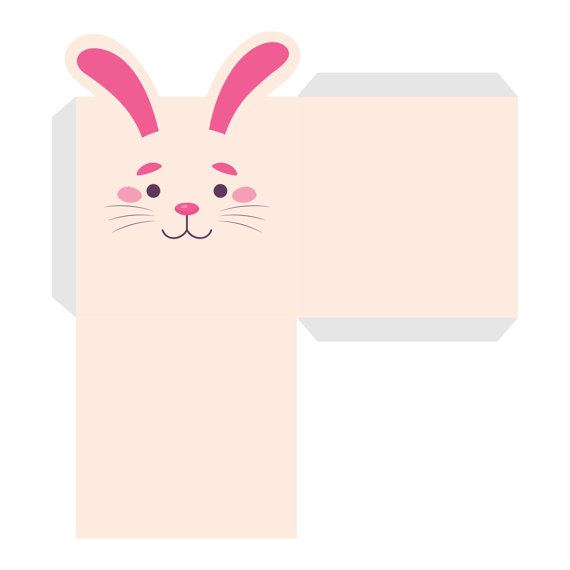 Easter Bunny Bookmark Printable
