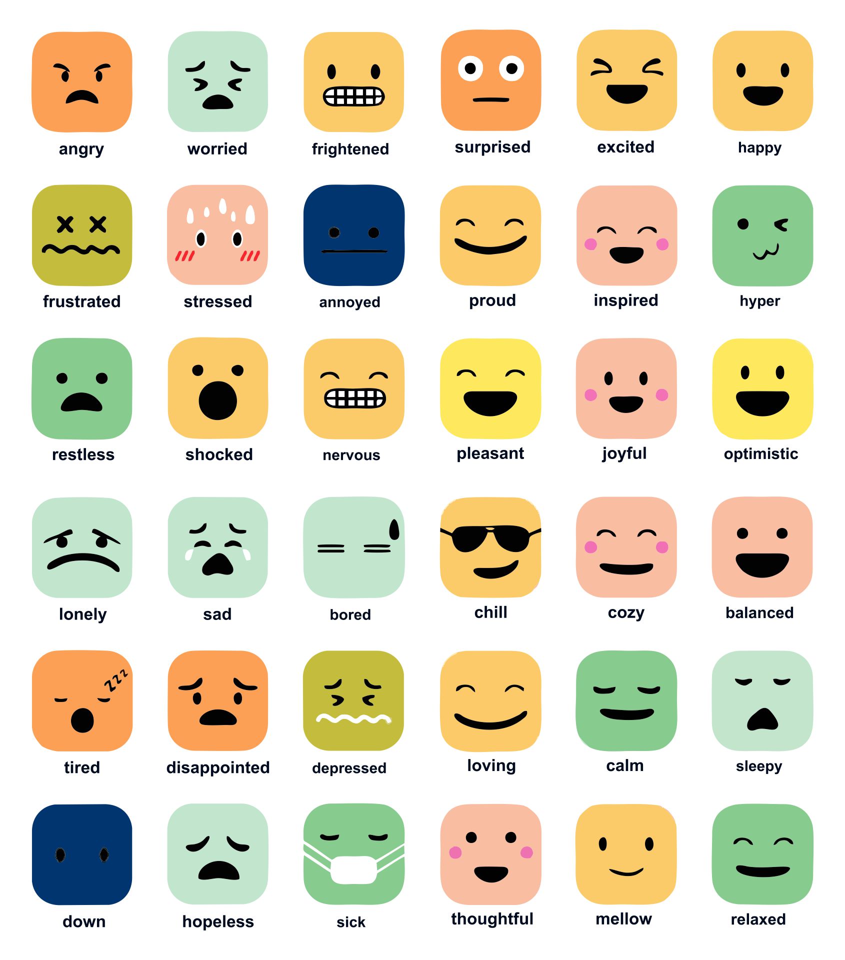 20 Best Printable Emotion Cards PDF For Free At Printablee