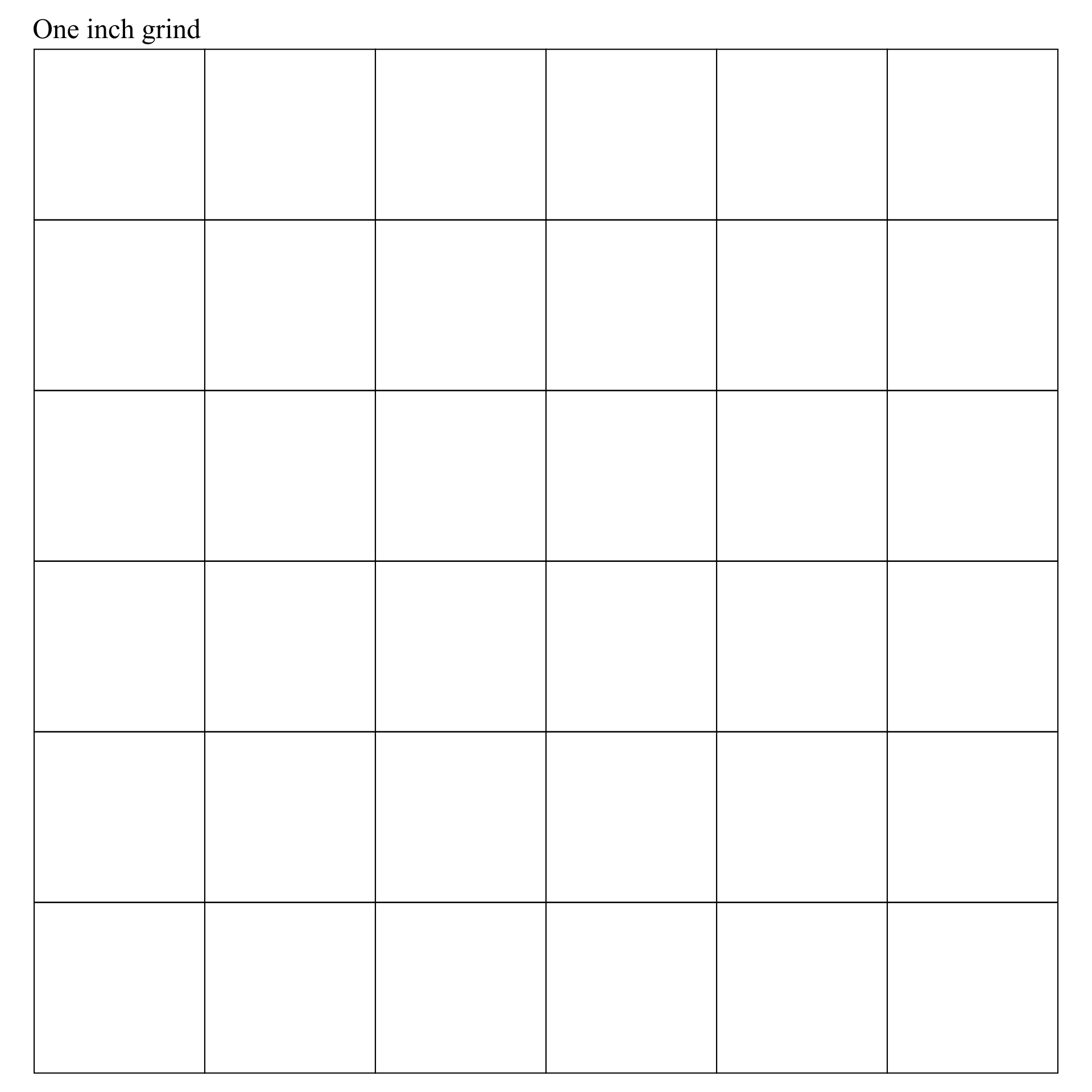 Printable Grid Paper 1 Inch Printable World Holiday