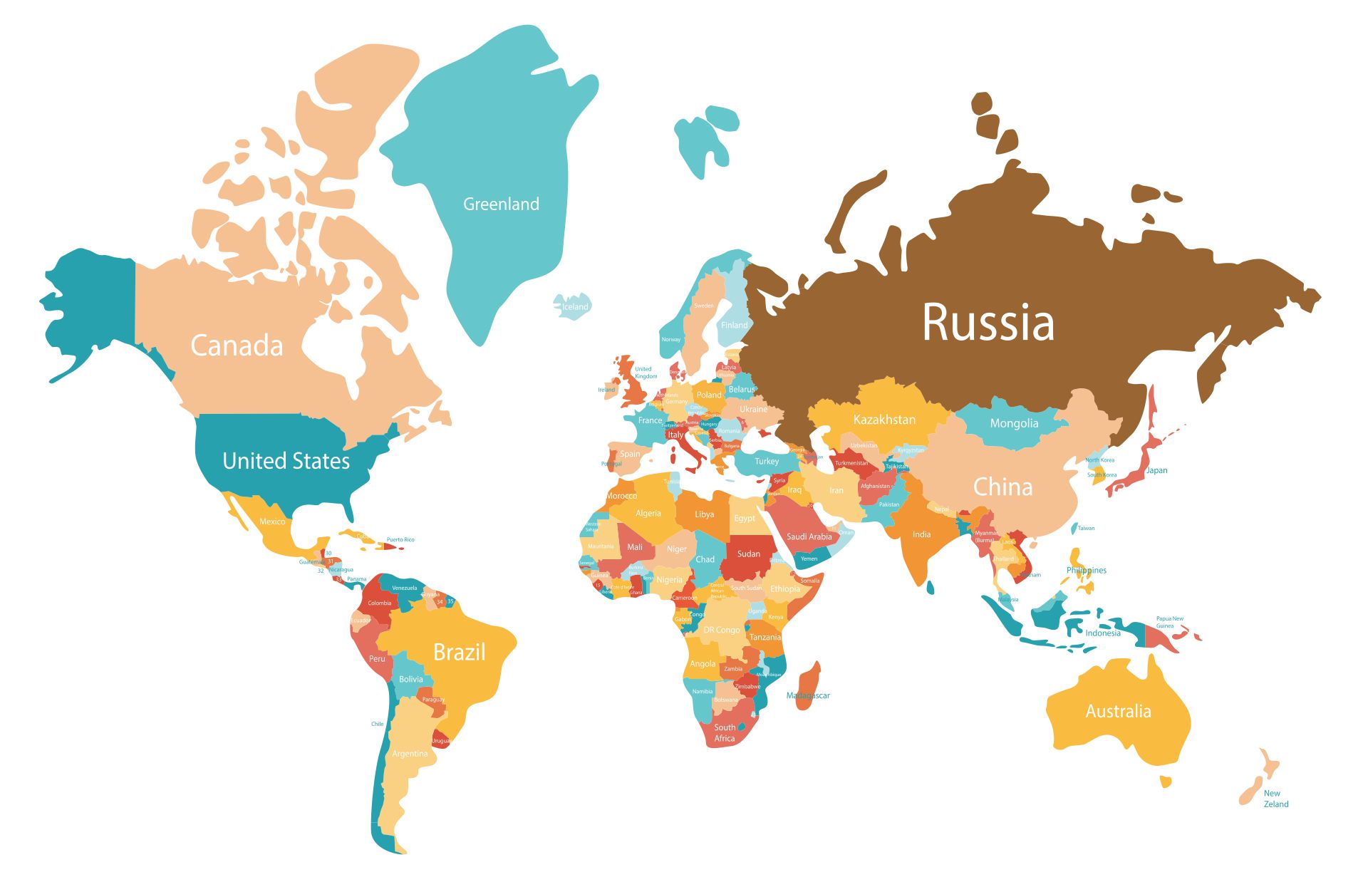 10 Best Simple World Map Printable Images And Photos Finder