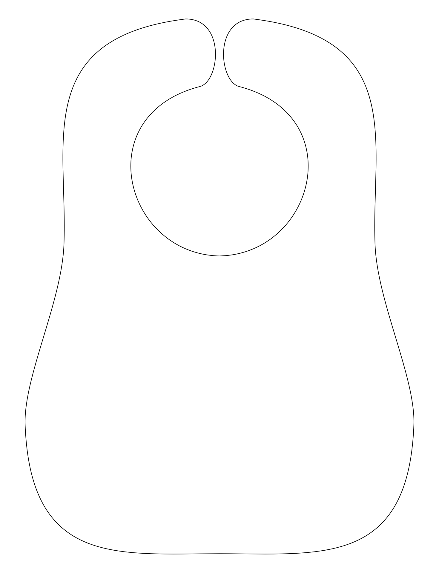 10 Best Adult Bib Patterns Free Printable Printablee