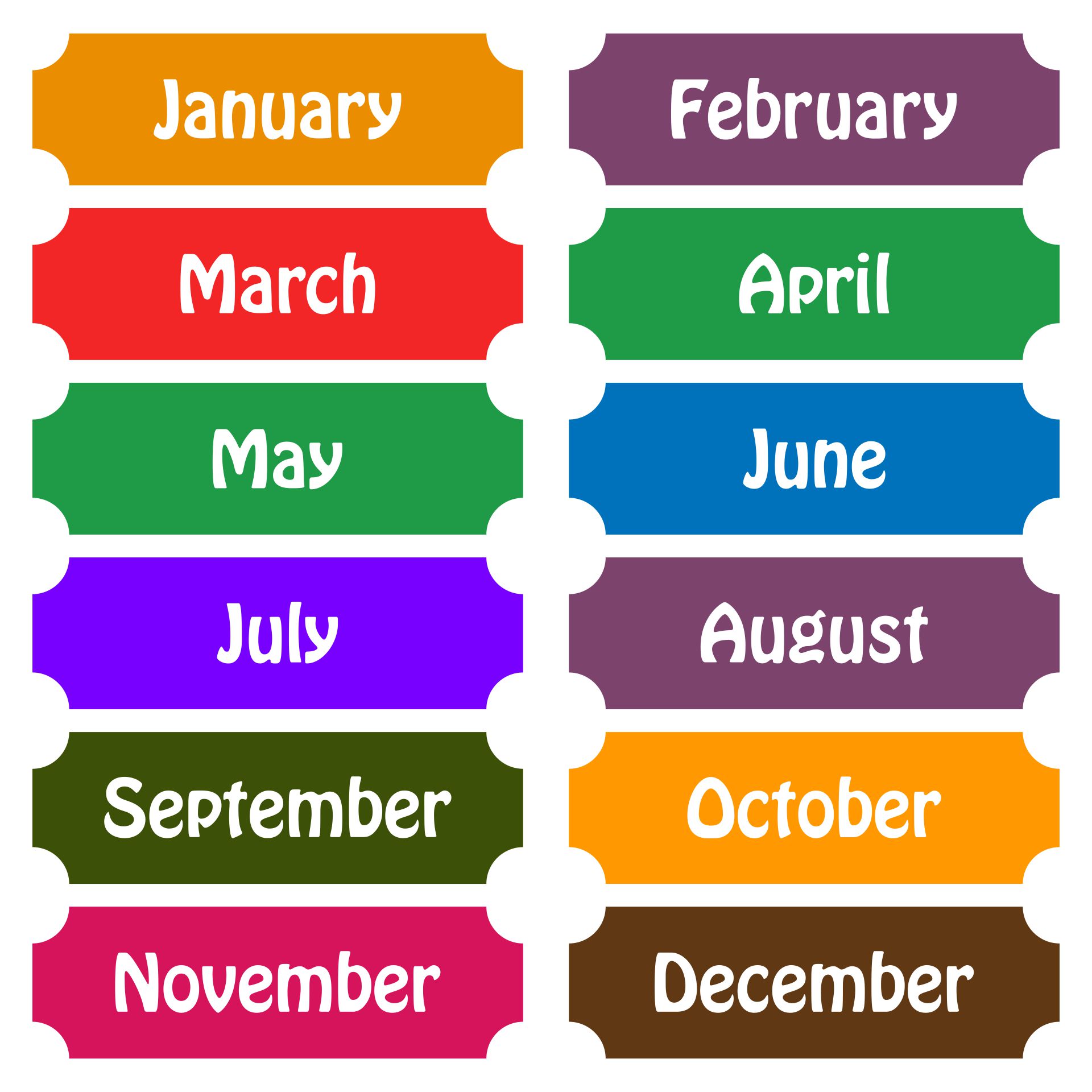 months-of-year-printable