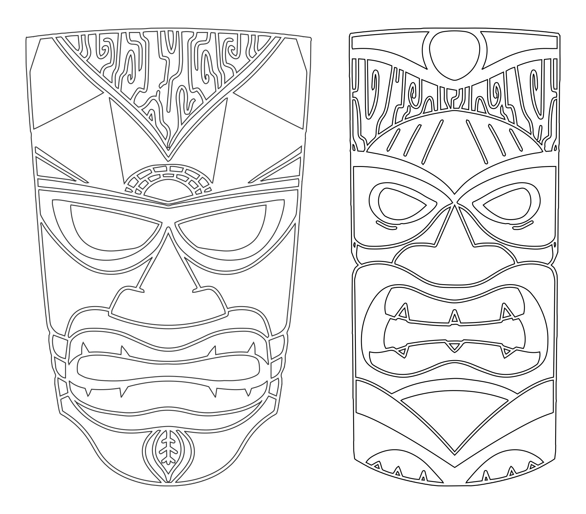 10 Best Printable Totem Pole Templates PDF for Free at Printablee
