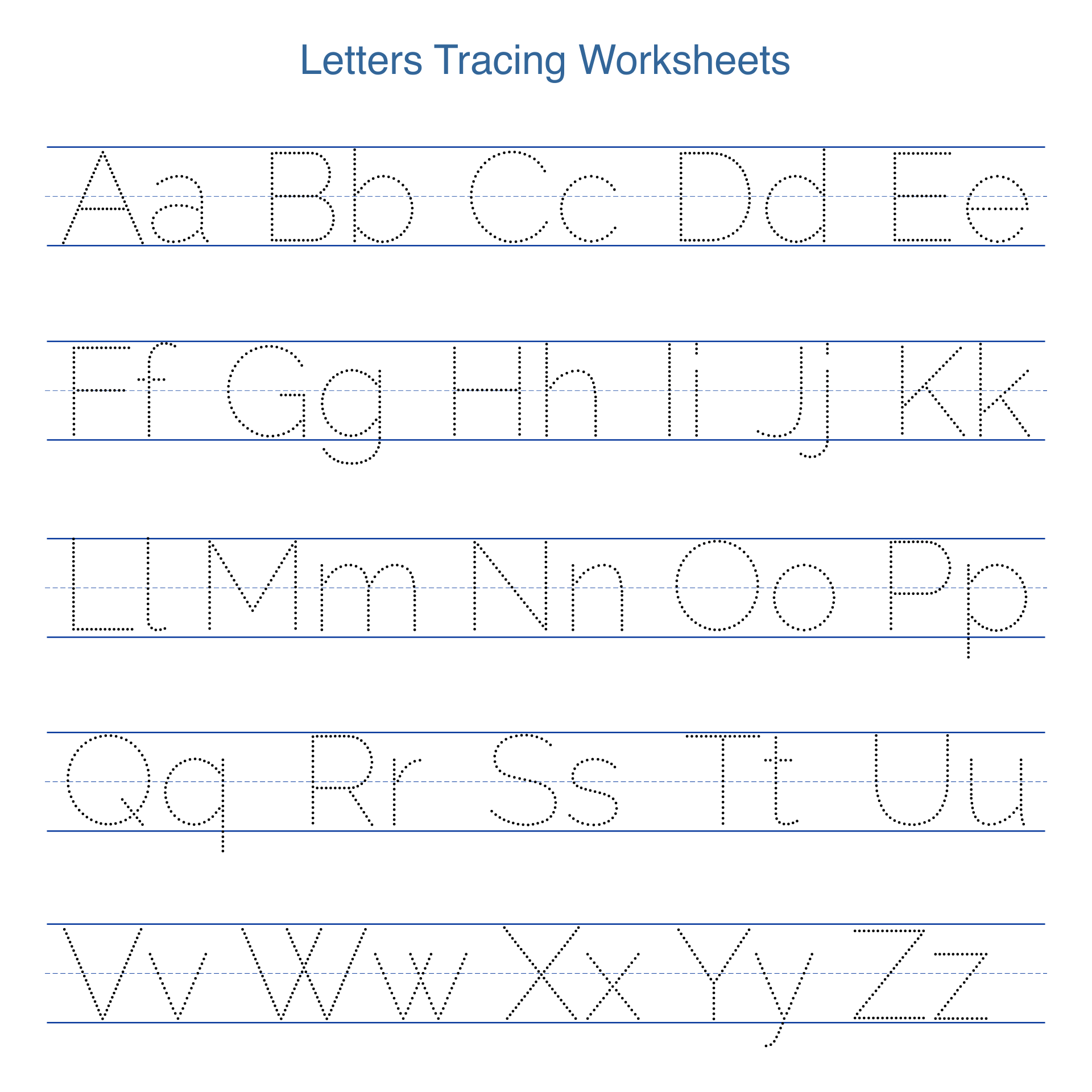 25 Best Free Printable Tracing Letters PDF For Free At Printablee