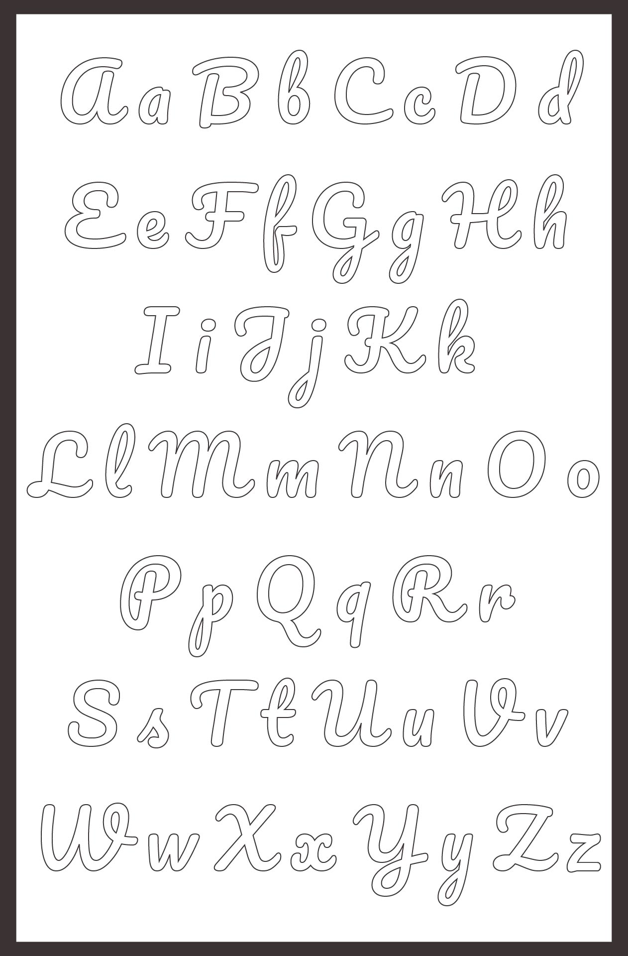 Upper And Lowercase Alphabet - 10 Free PDF Printables | Printablee
