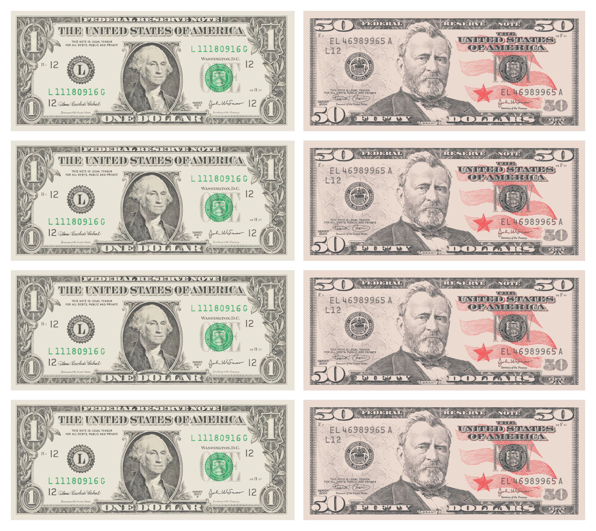 Fake Play Money 10 Free PDF Printables Printablee