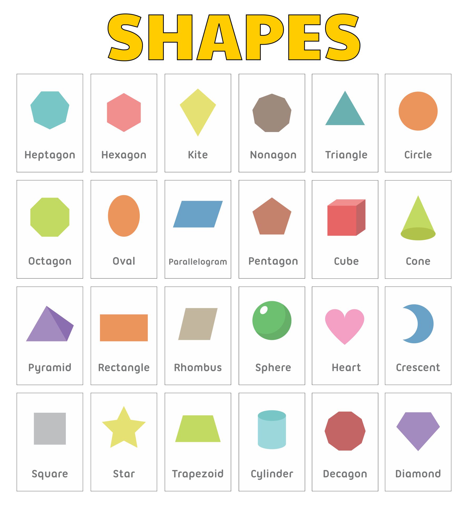 10 Best 3D Printable Shapes To Cut Printablee