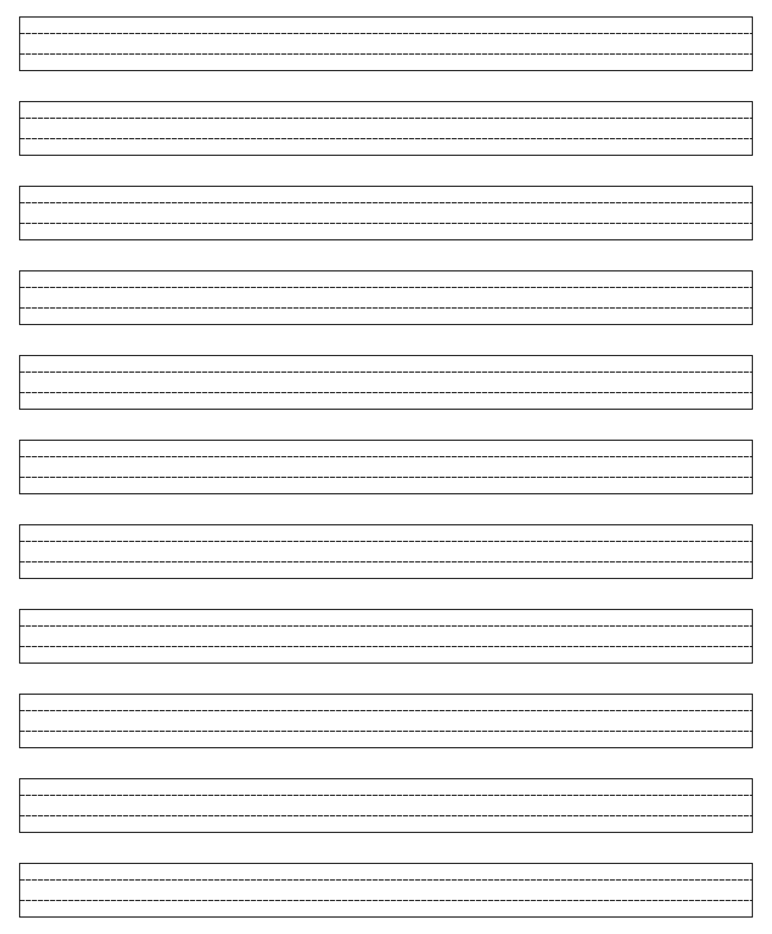 Four Line Writing Paper Printable Discover The Beauty Of Printable Paper