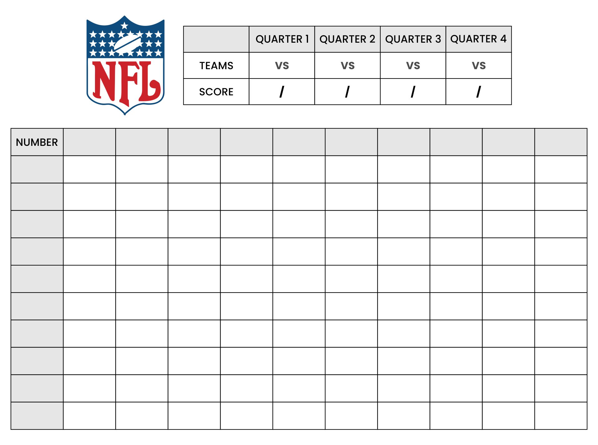 Super Bowl 2024 Spreadsheet Image to u