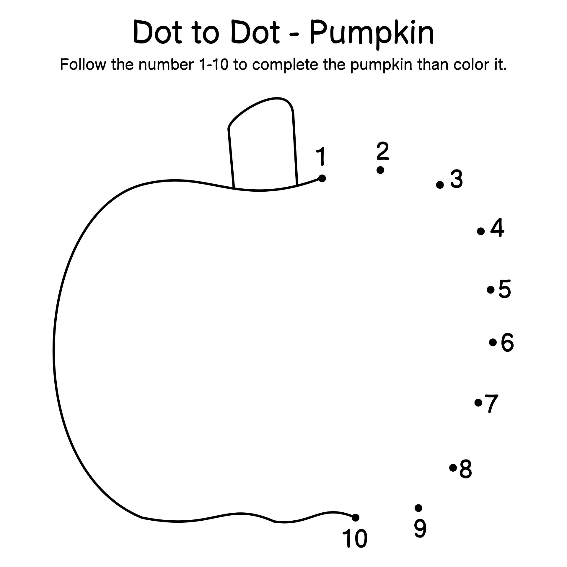 Connect The Dots Printable Halloween Printable Templates