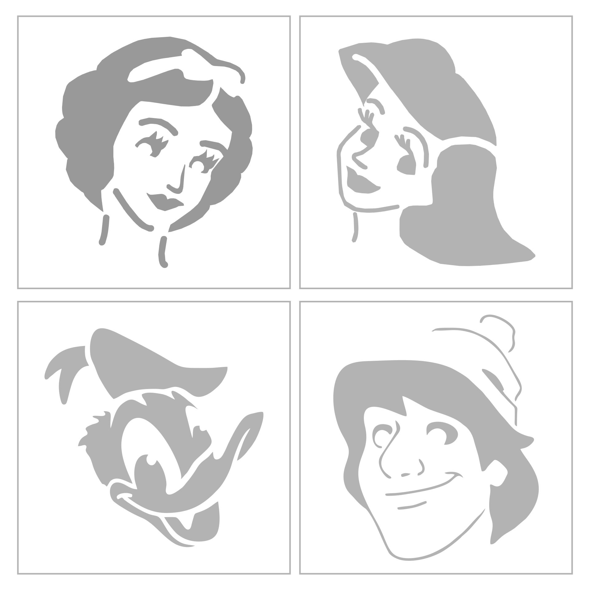 Printable Disney Pumpkin Stencil