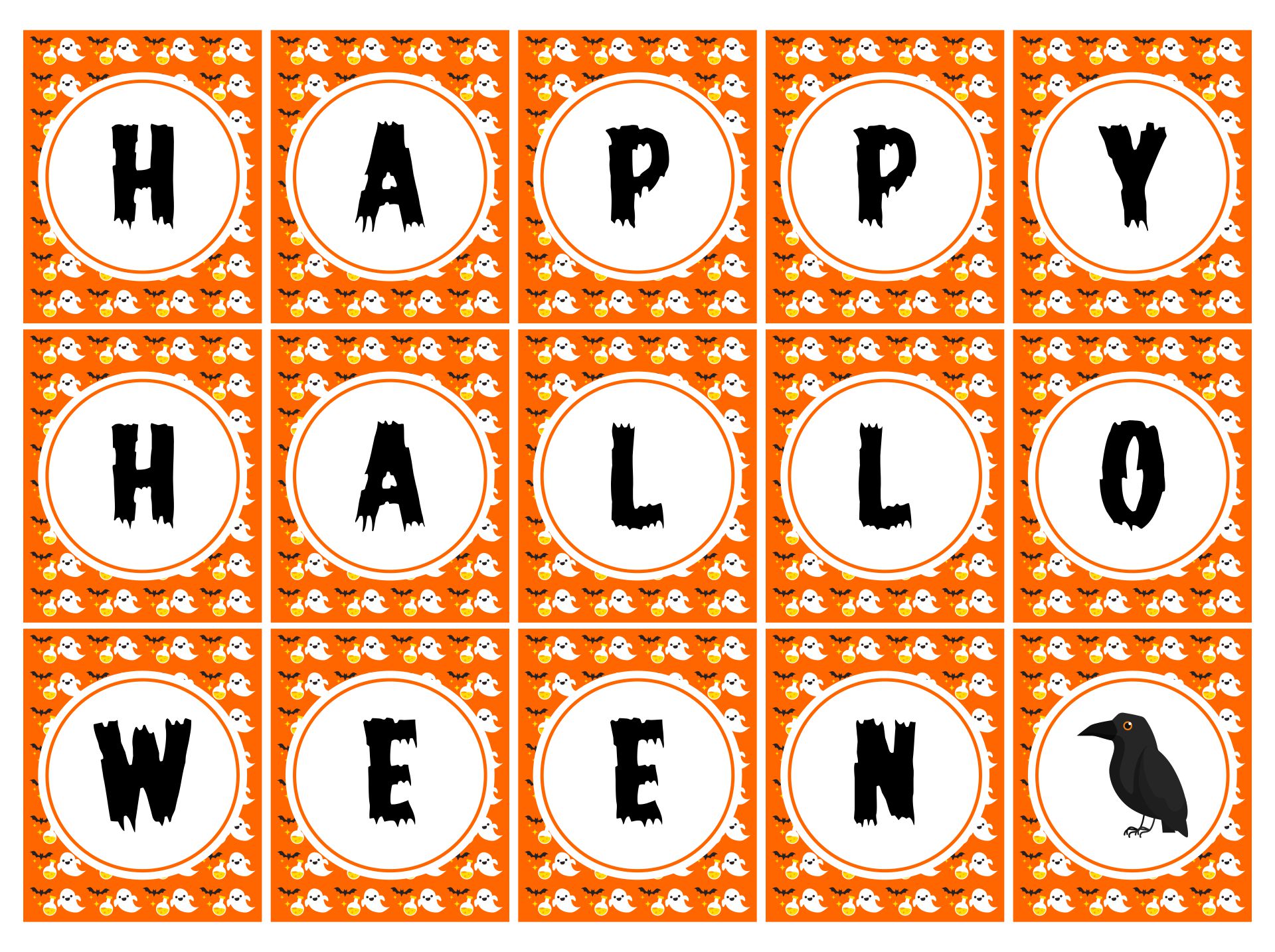 Halloween Ideas Free 15 Free PDF Printables Printablee