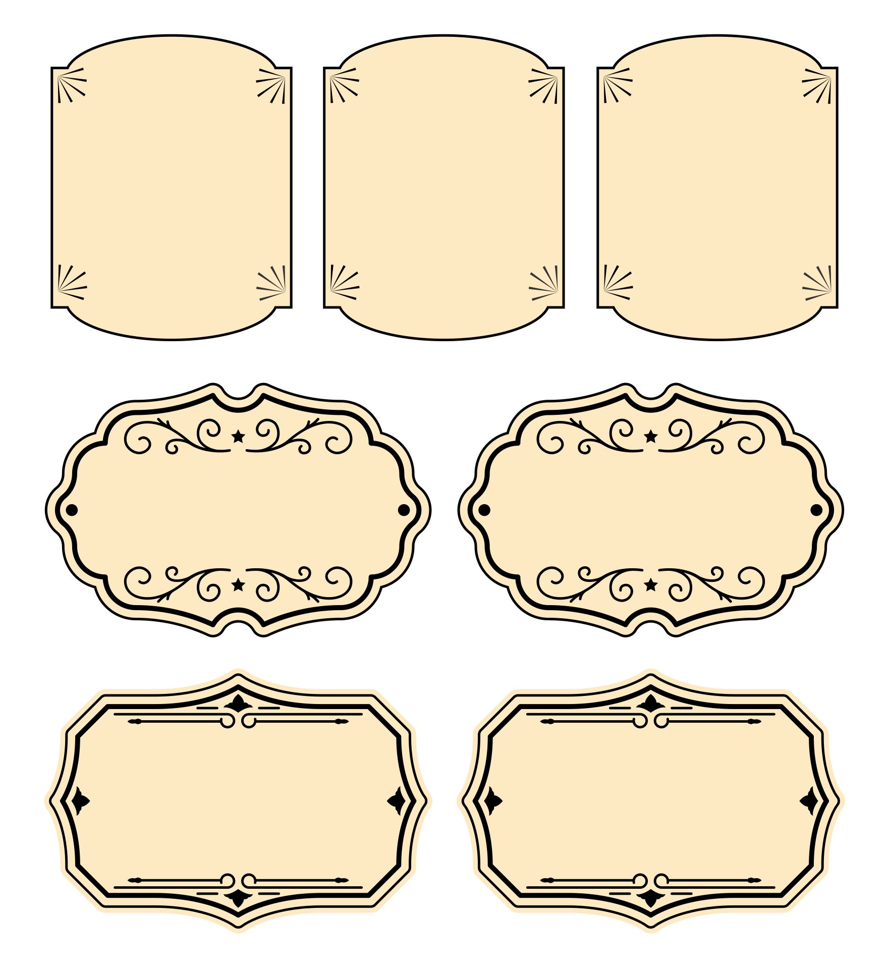 Free Printable Blank Potion Labels Printable Templates