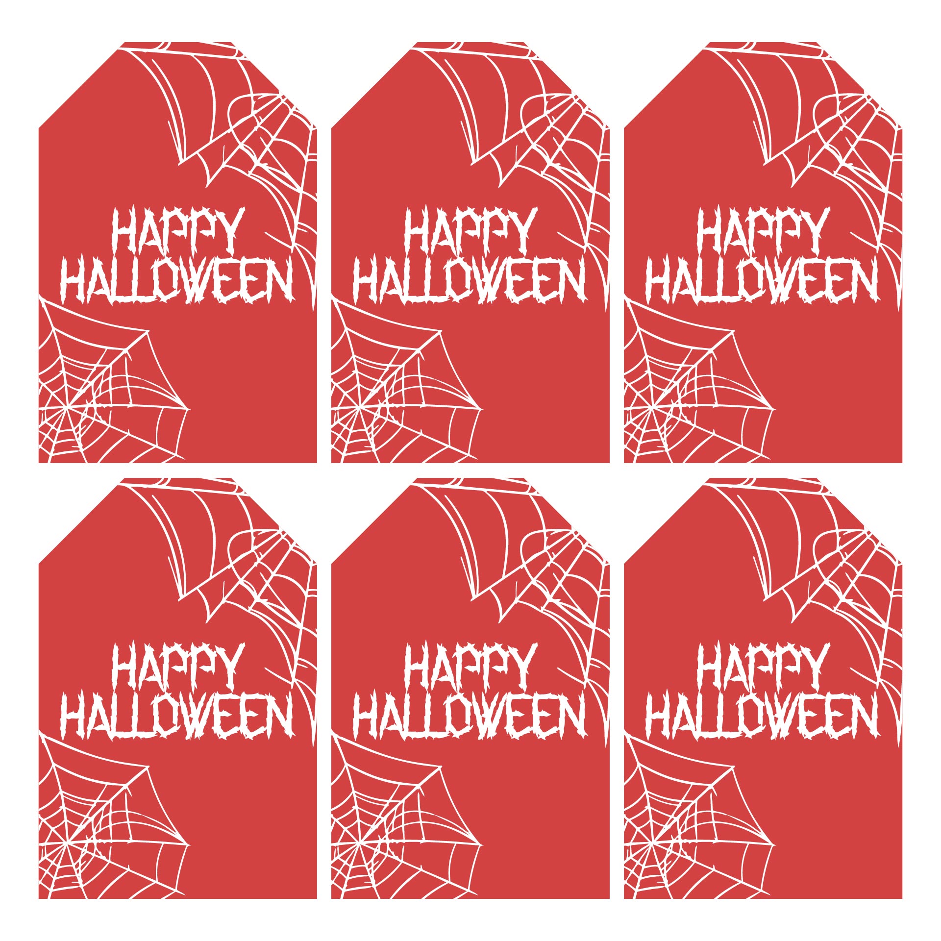 10 Best Free Printable Happy Halloween Tags - printablee.com