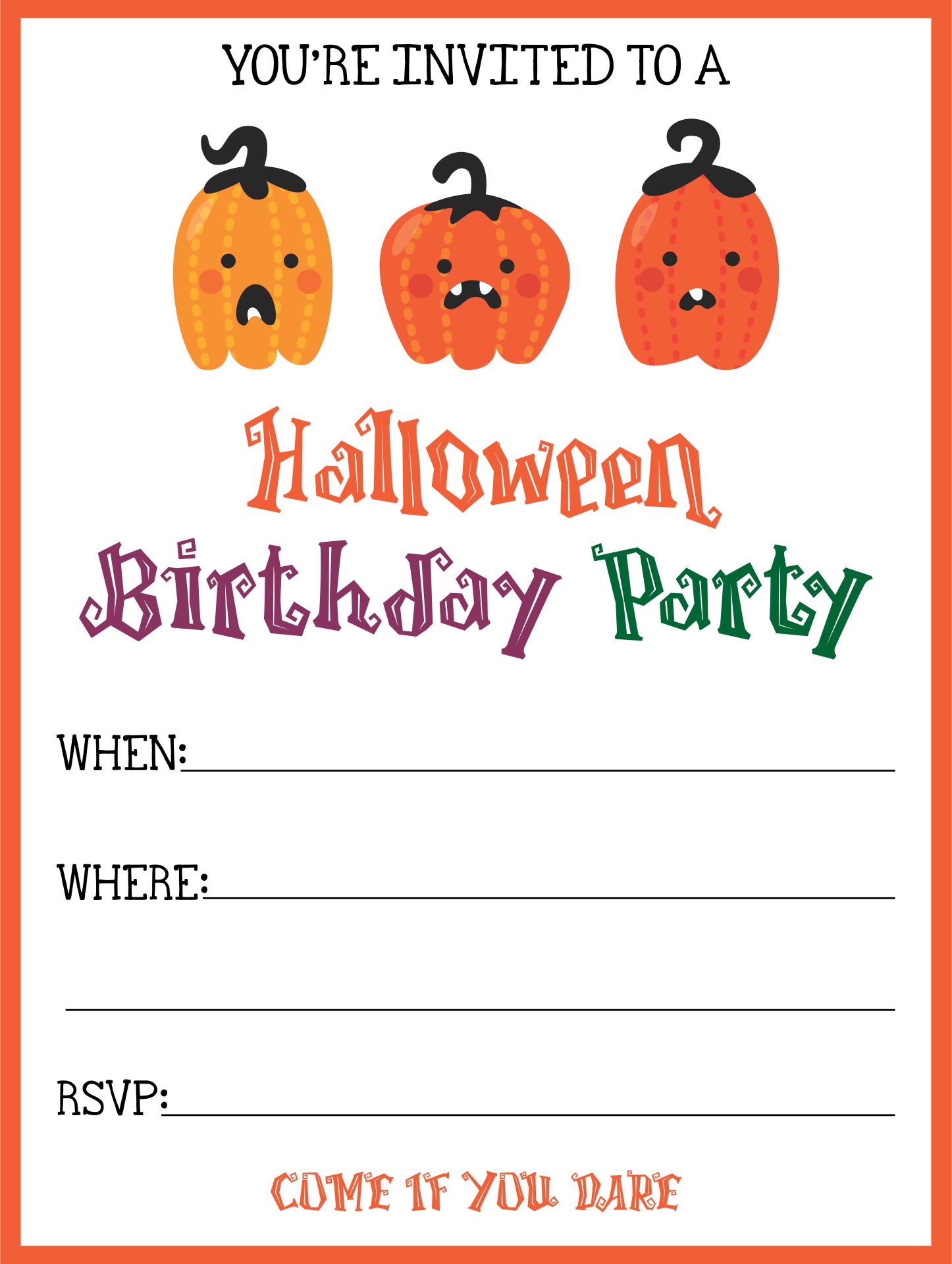 15 Best Free Printable Halloween Invitations PDF for Free at Printablee