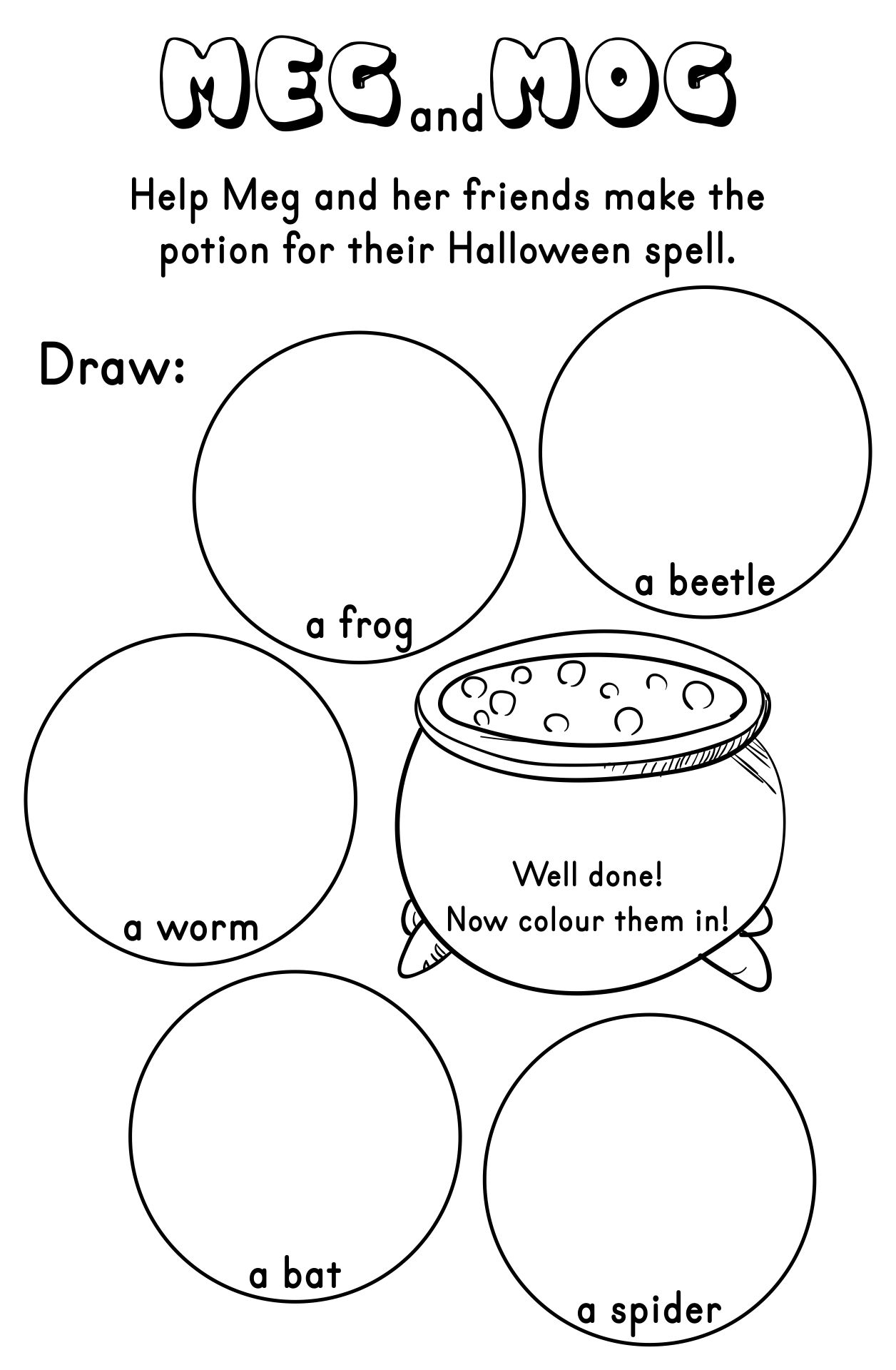 15 Best Free Printable Halloween Spells Printablee