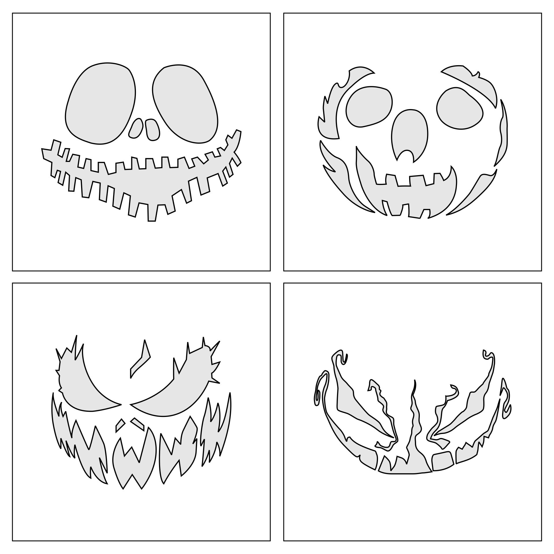 Halloween Patterns - 15 Free PDF Printables | Printablee
