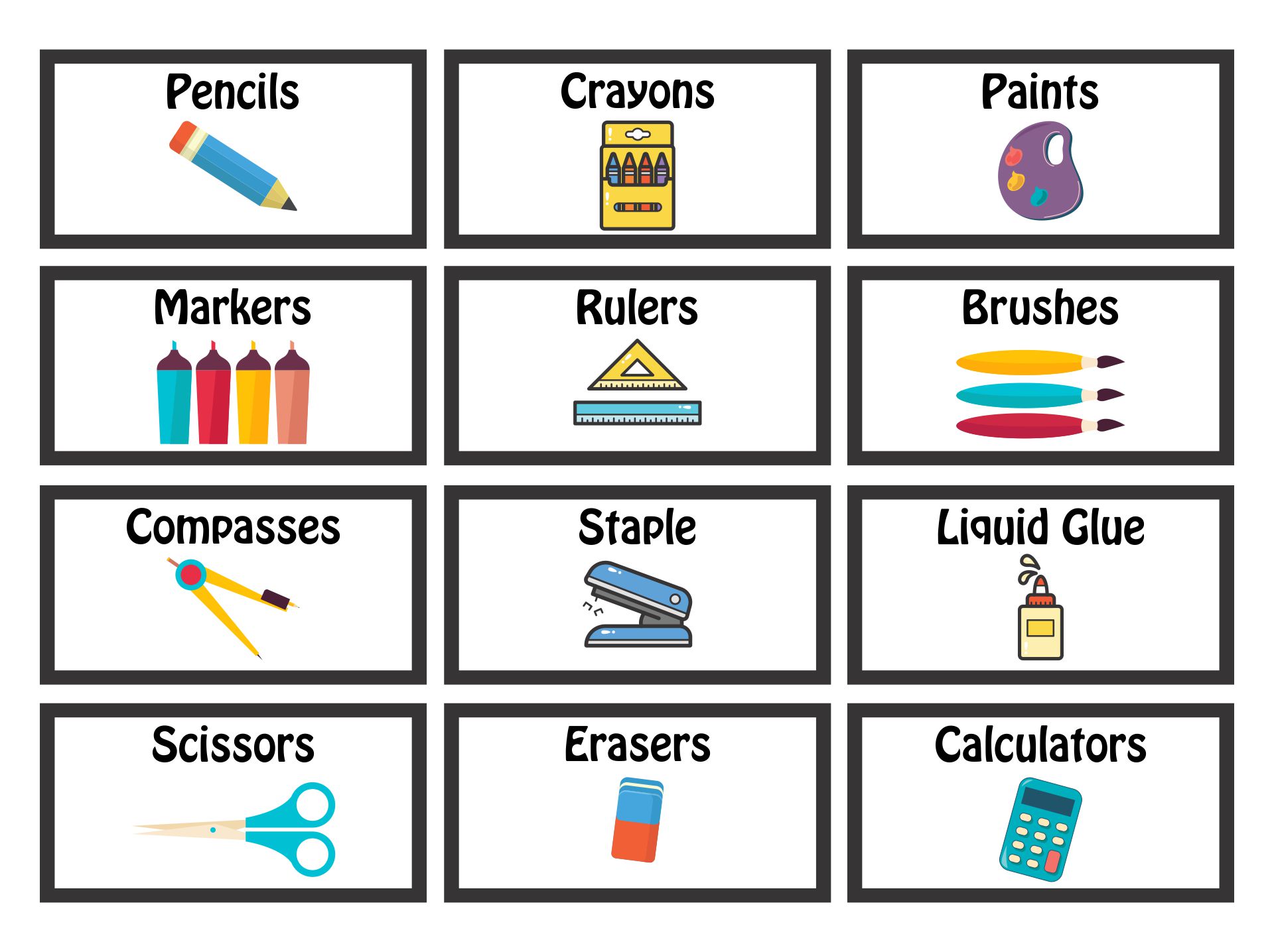 Classroom Labels 10 Free PDF Printables Printablee