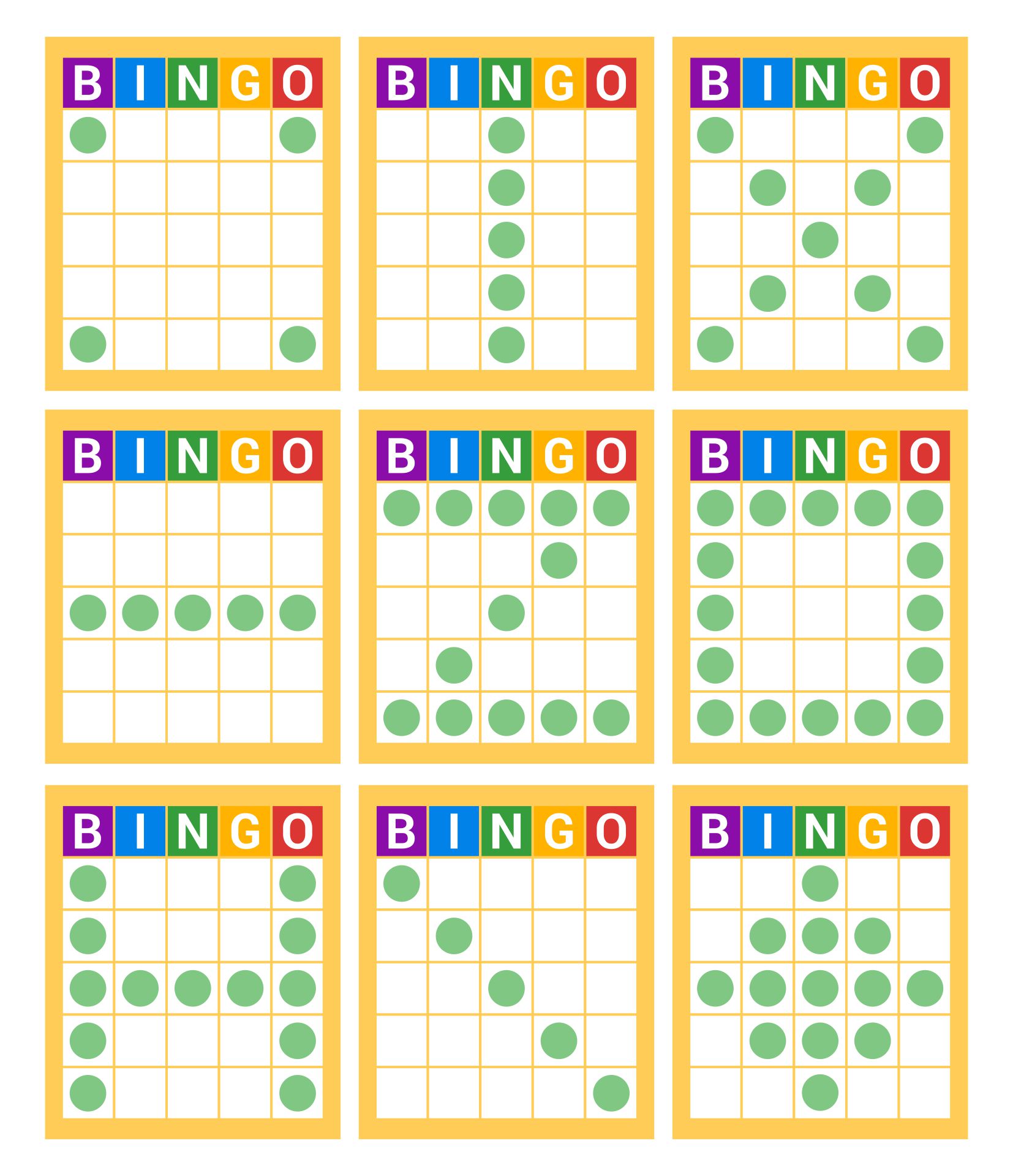 Bingo Examples